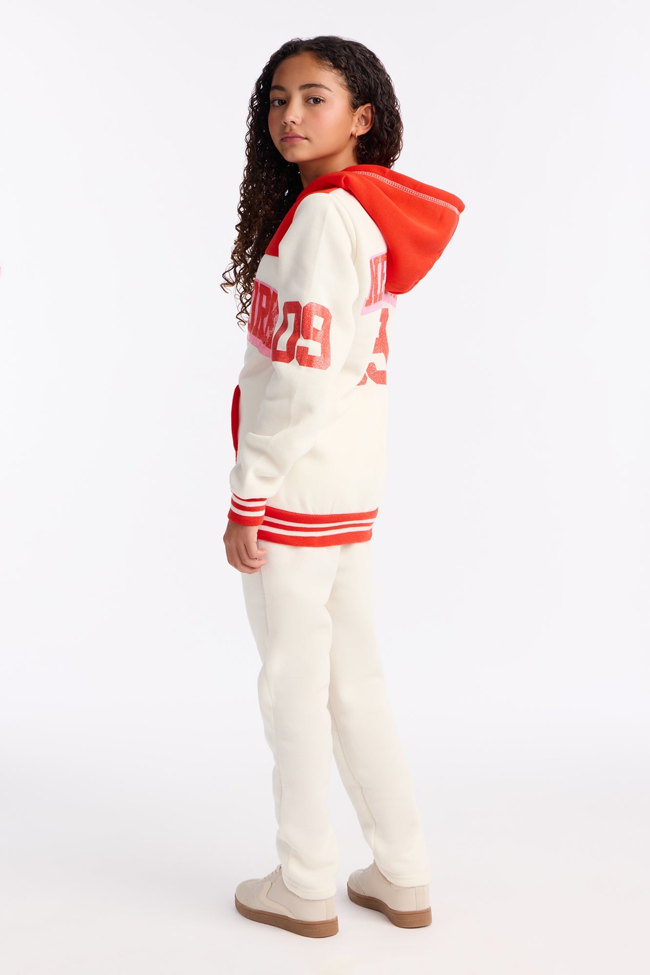 Mini New York 09 Jogger Pant Set - Cream/combo