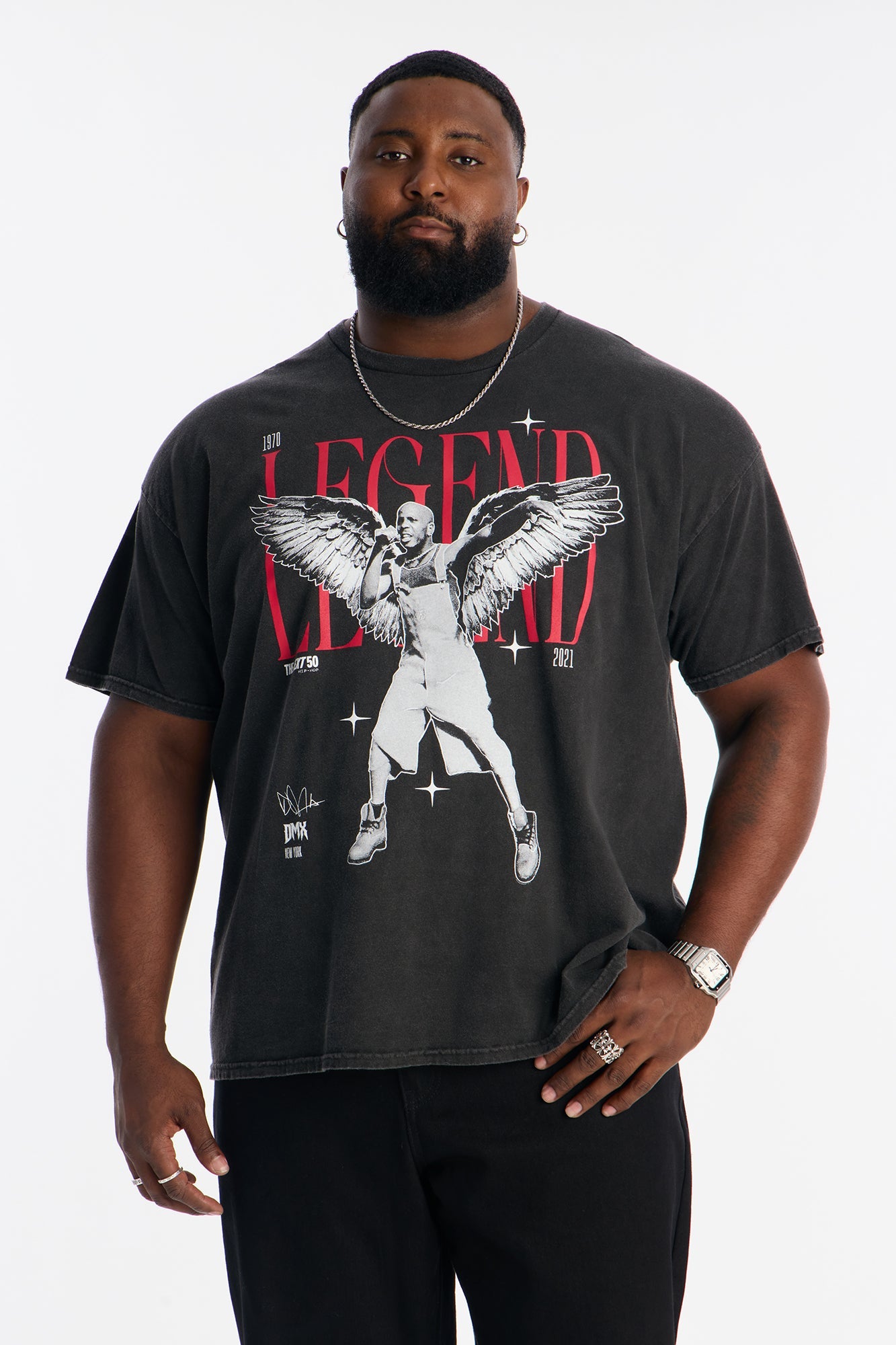 DMX Legend Short Sleeve Tee - Black Wash