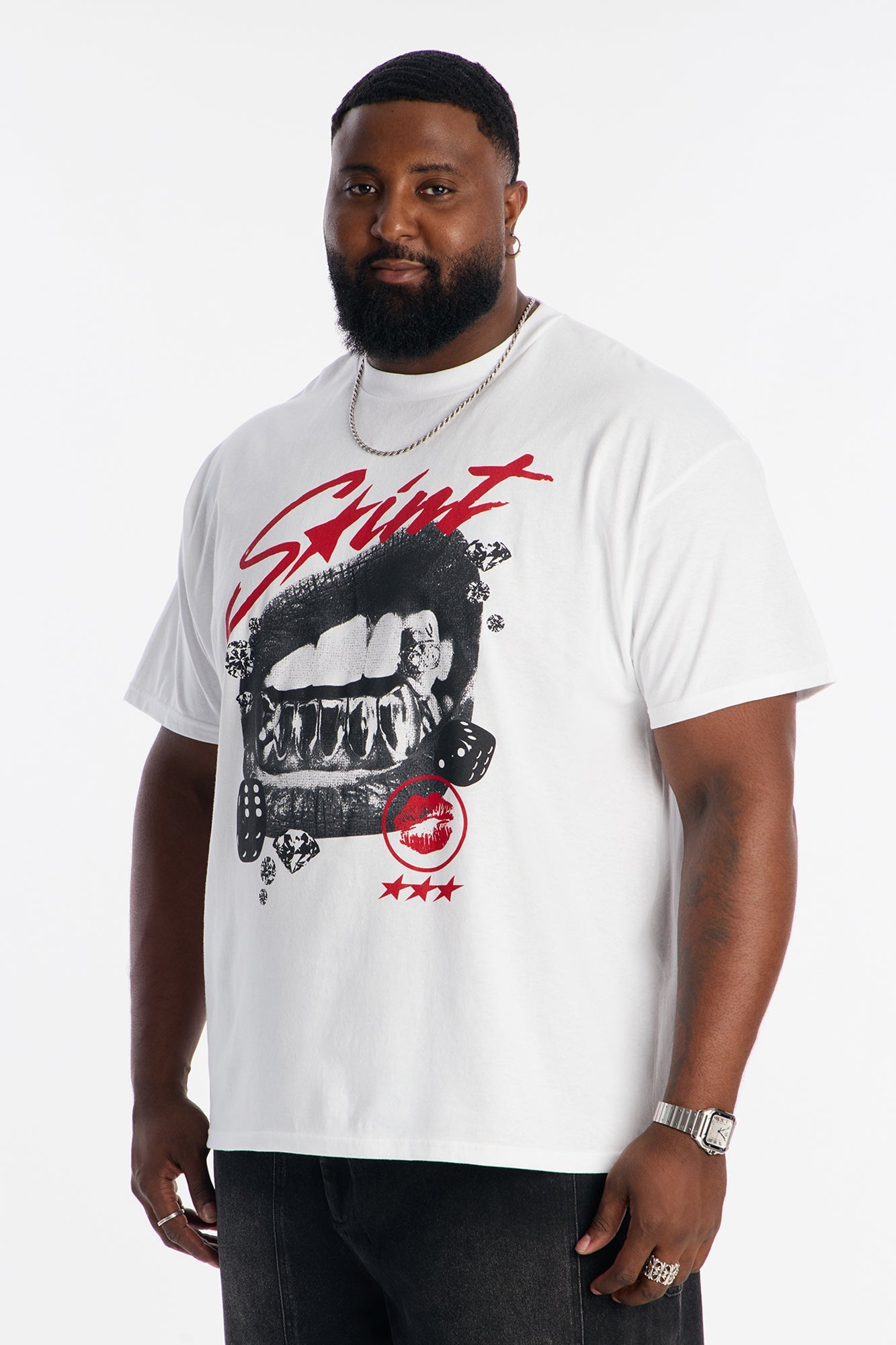 Saint Star Short Sleeve Tee - White