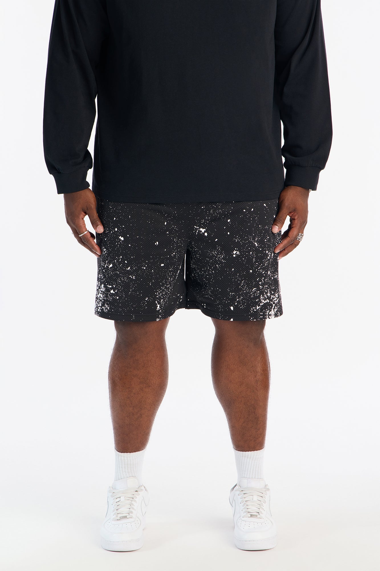 Cosmos Dust Mesh Short - Black/combo