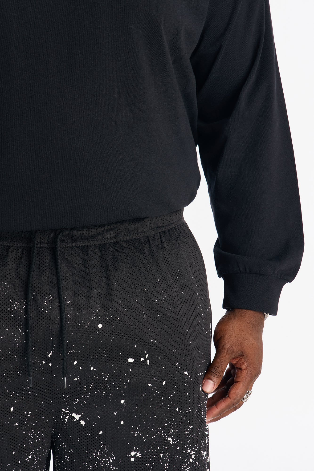 Cosmos Dust Mesh Short - Black/combo