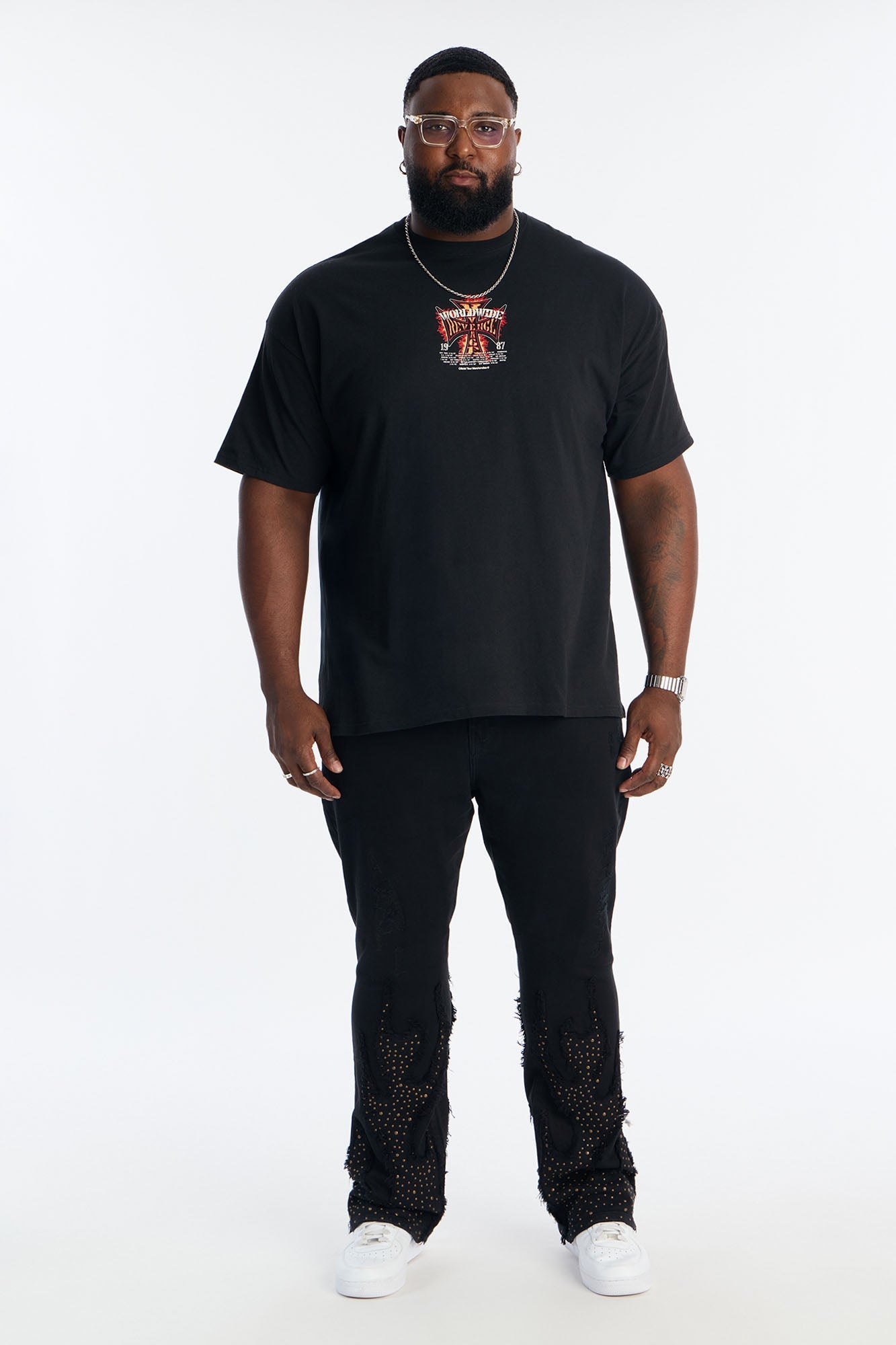 Worldwide Revenge Short Sleeve Tee - Black