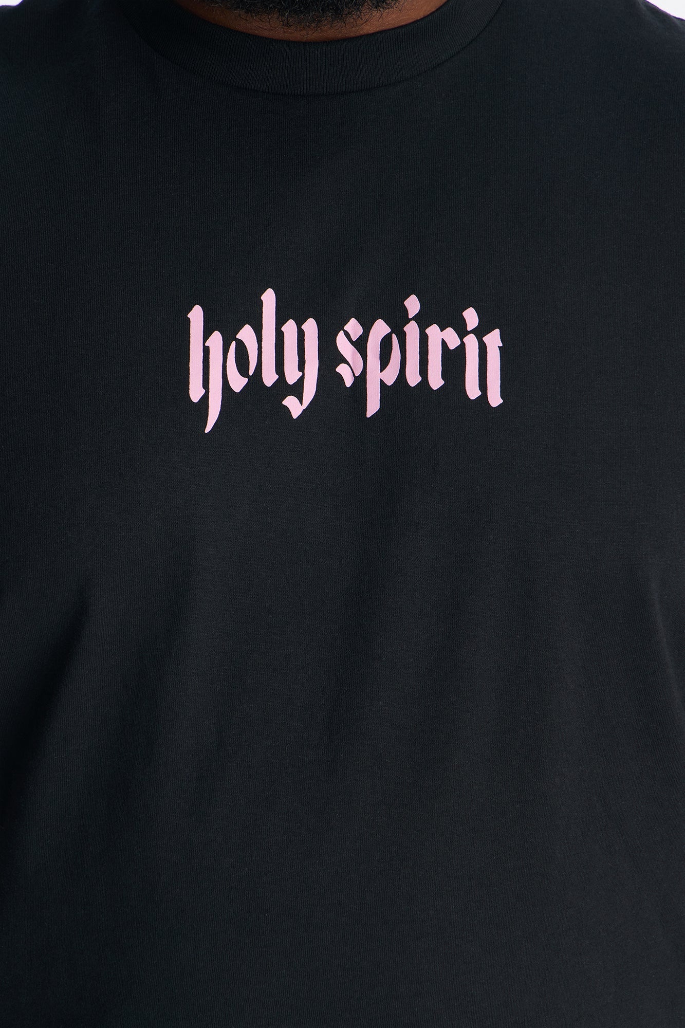 Protected By The Holy Spirit Short Sleeve Tee - Black