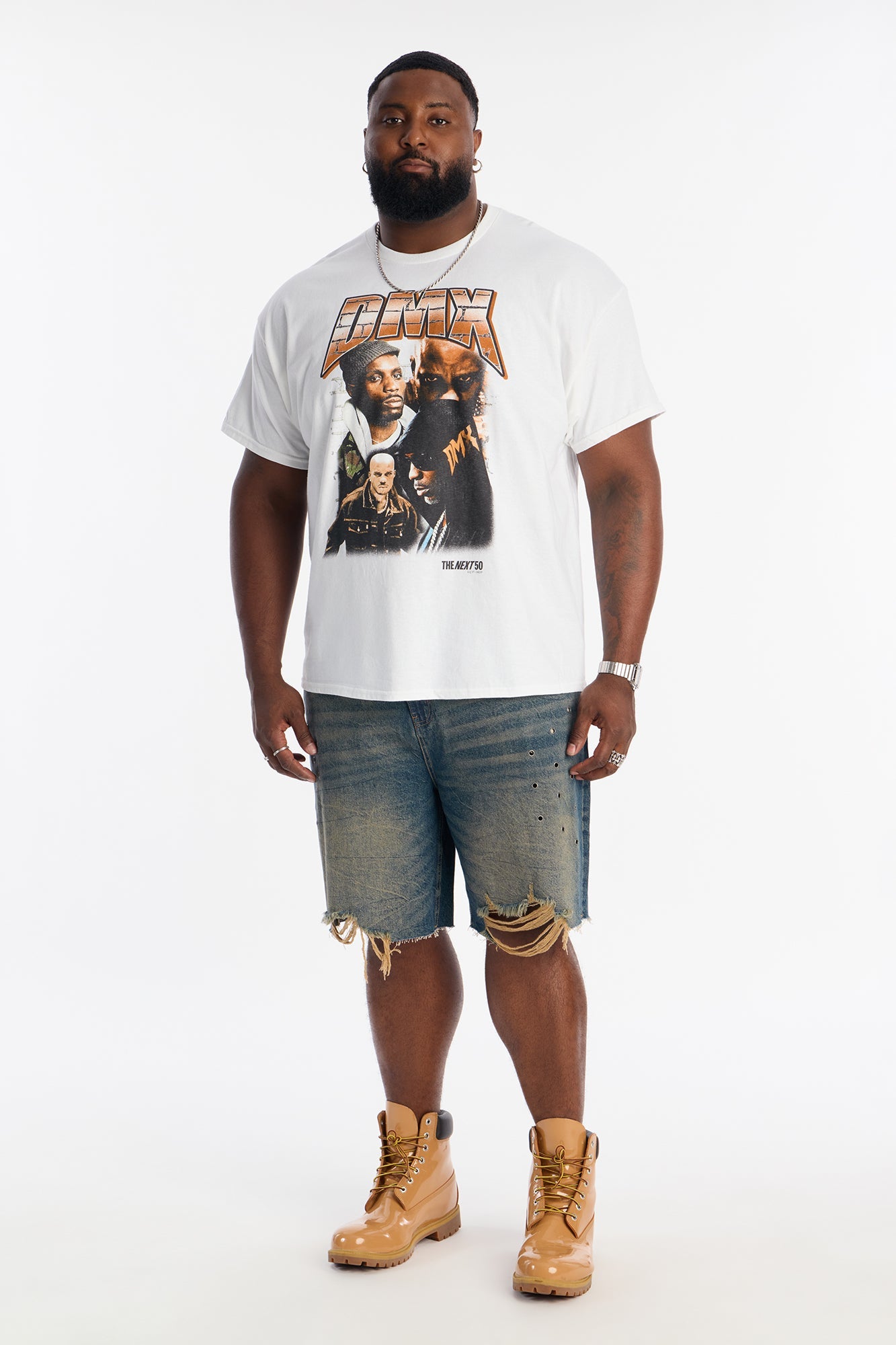 DMX Legacy Short Sleeve Tee - White