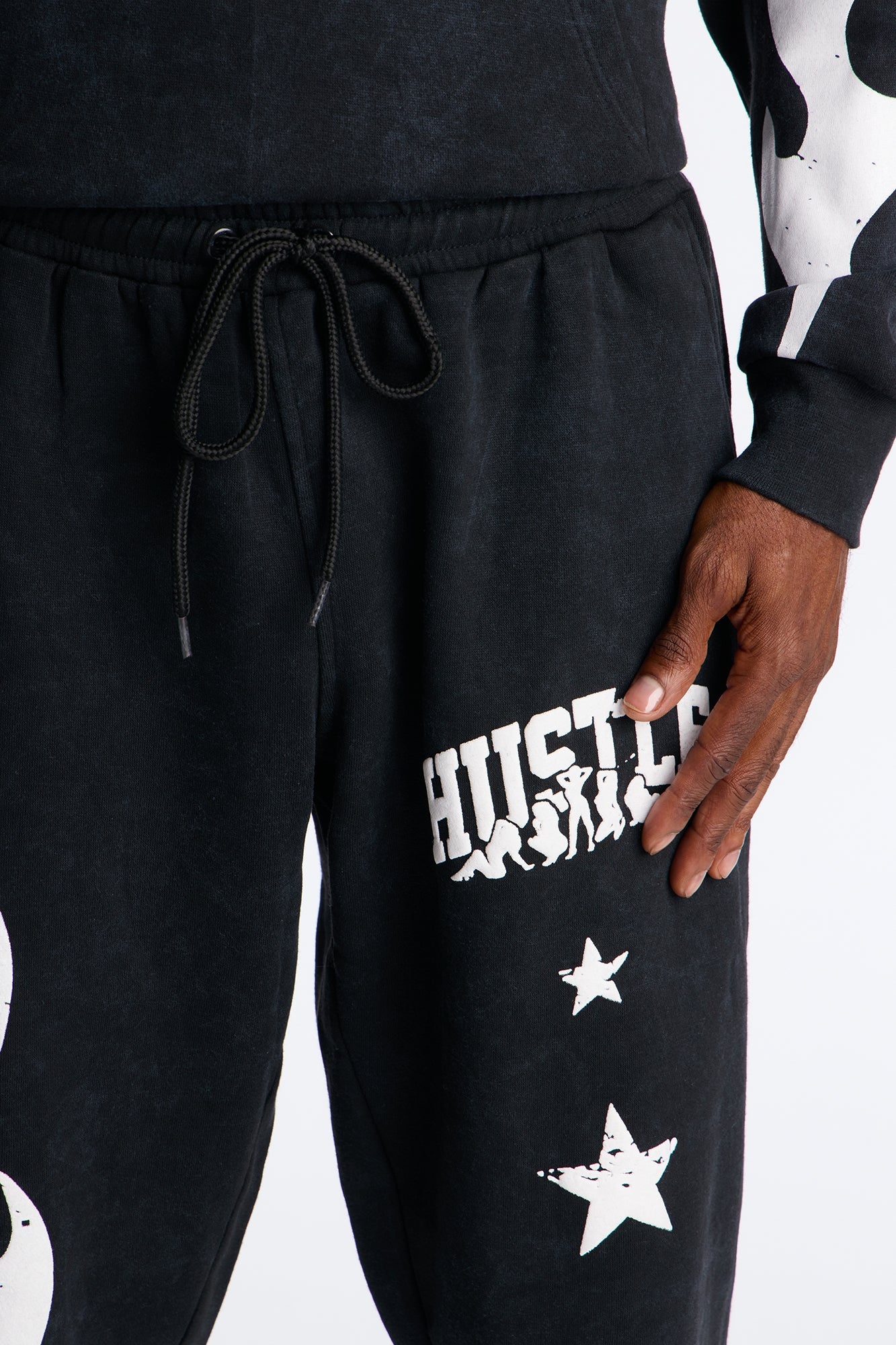 Hustle Hollywood Jogger - Black