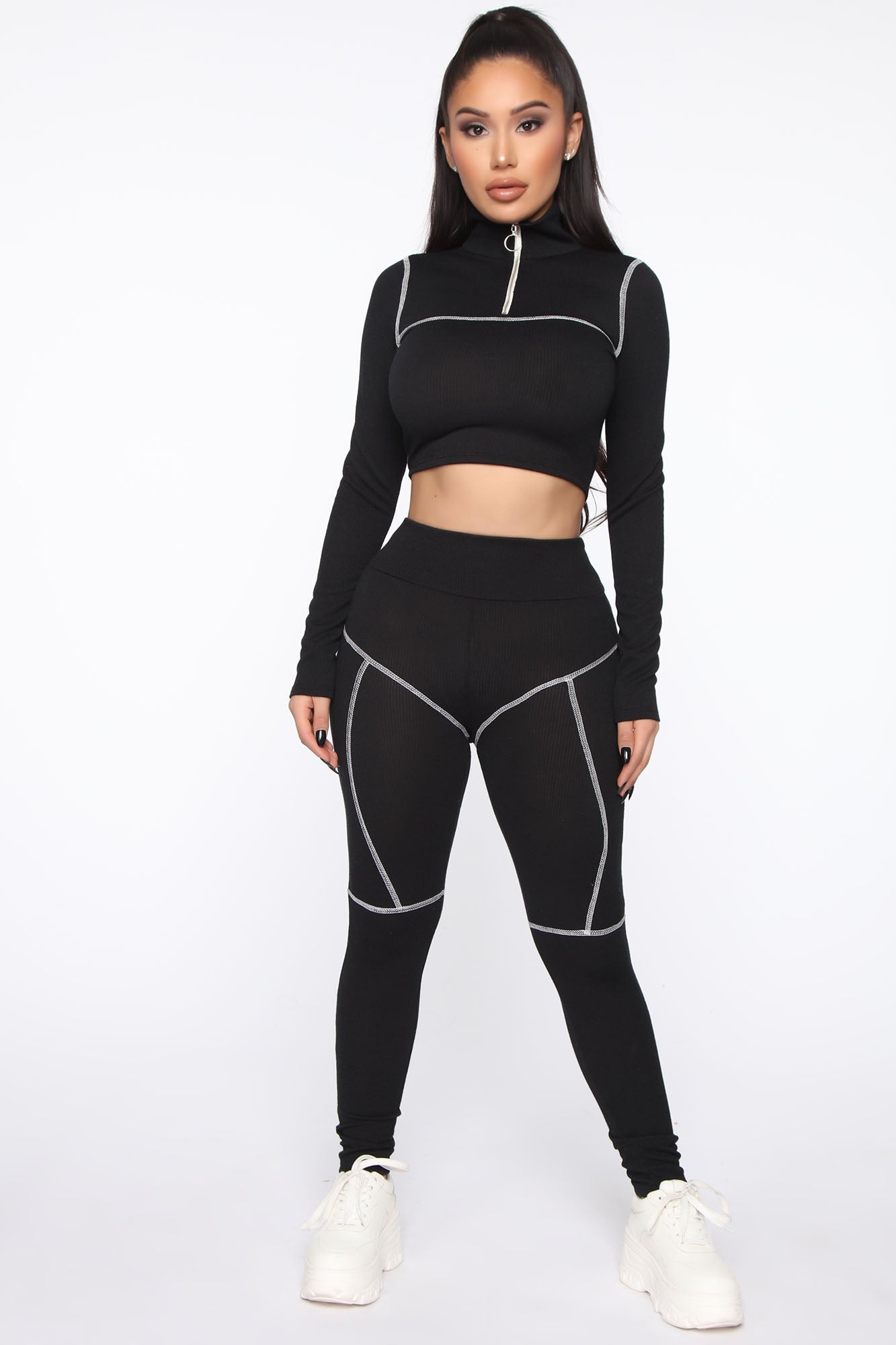 Weekend Warrior Pant Set - Black