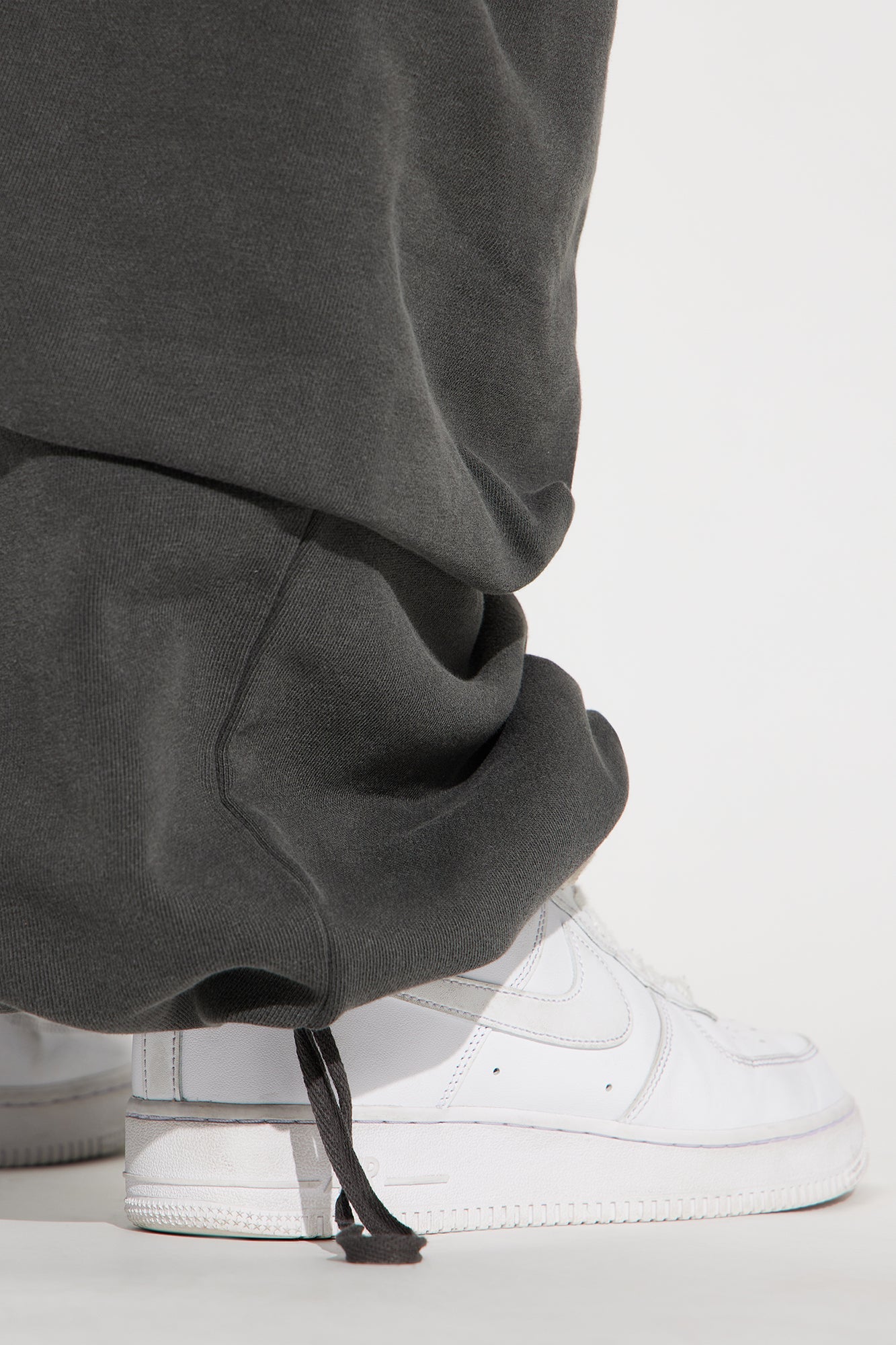 Kayla Cargo Sweatpants - Charcoal
