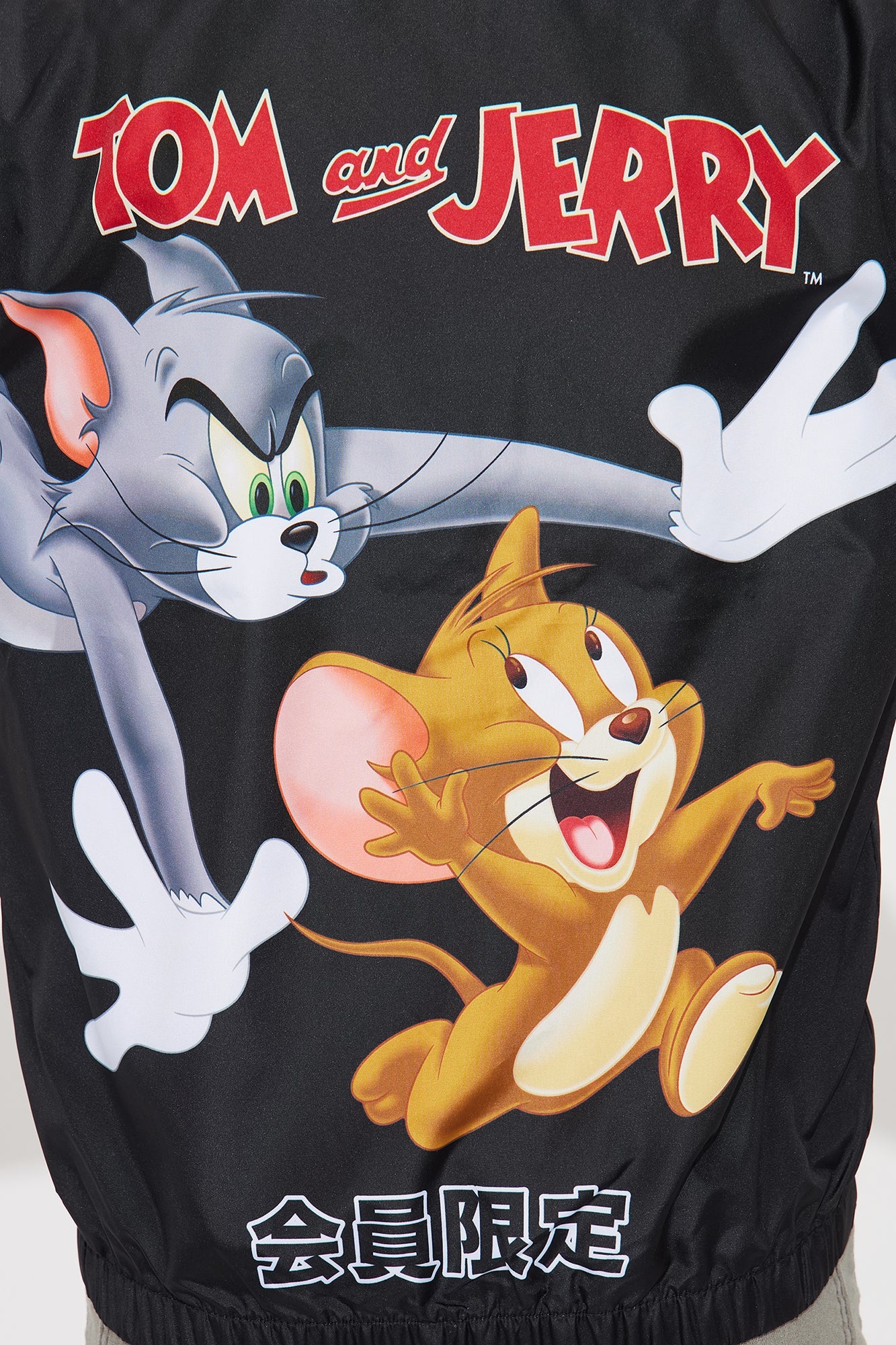 Mini Tom And Jerry Windbreaker II - Black