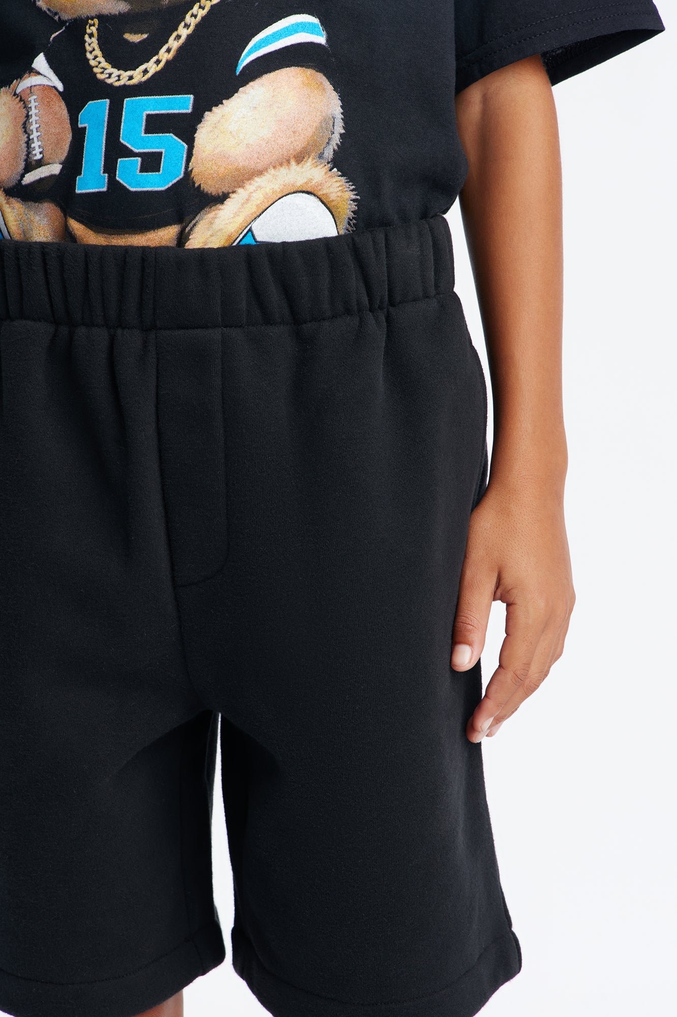 Mini 410 Baggy Short - Black