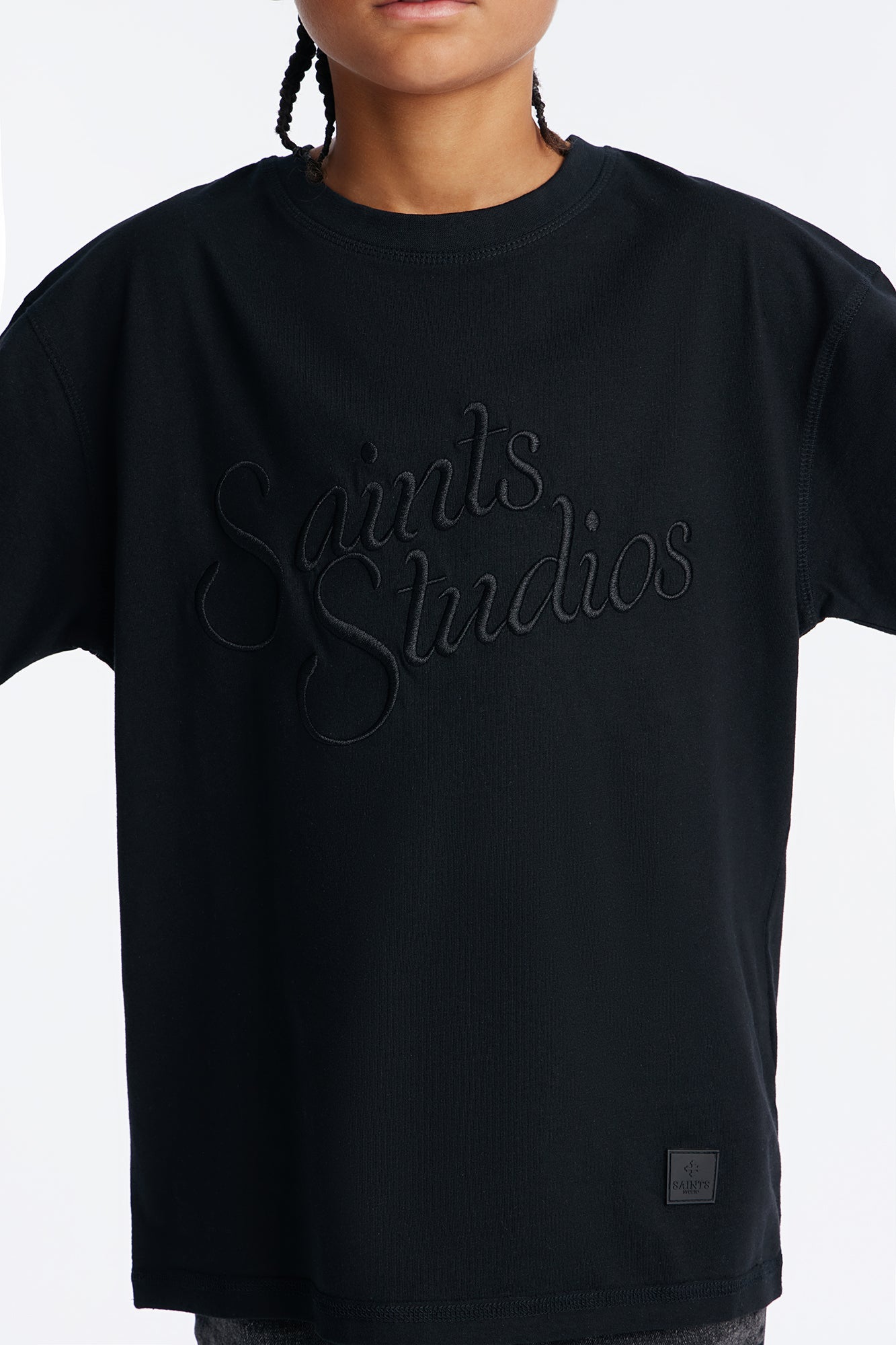 Mini Saints Studios Short Sleeve Tee - Black