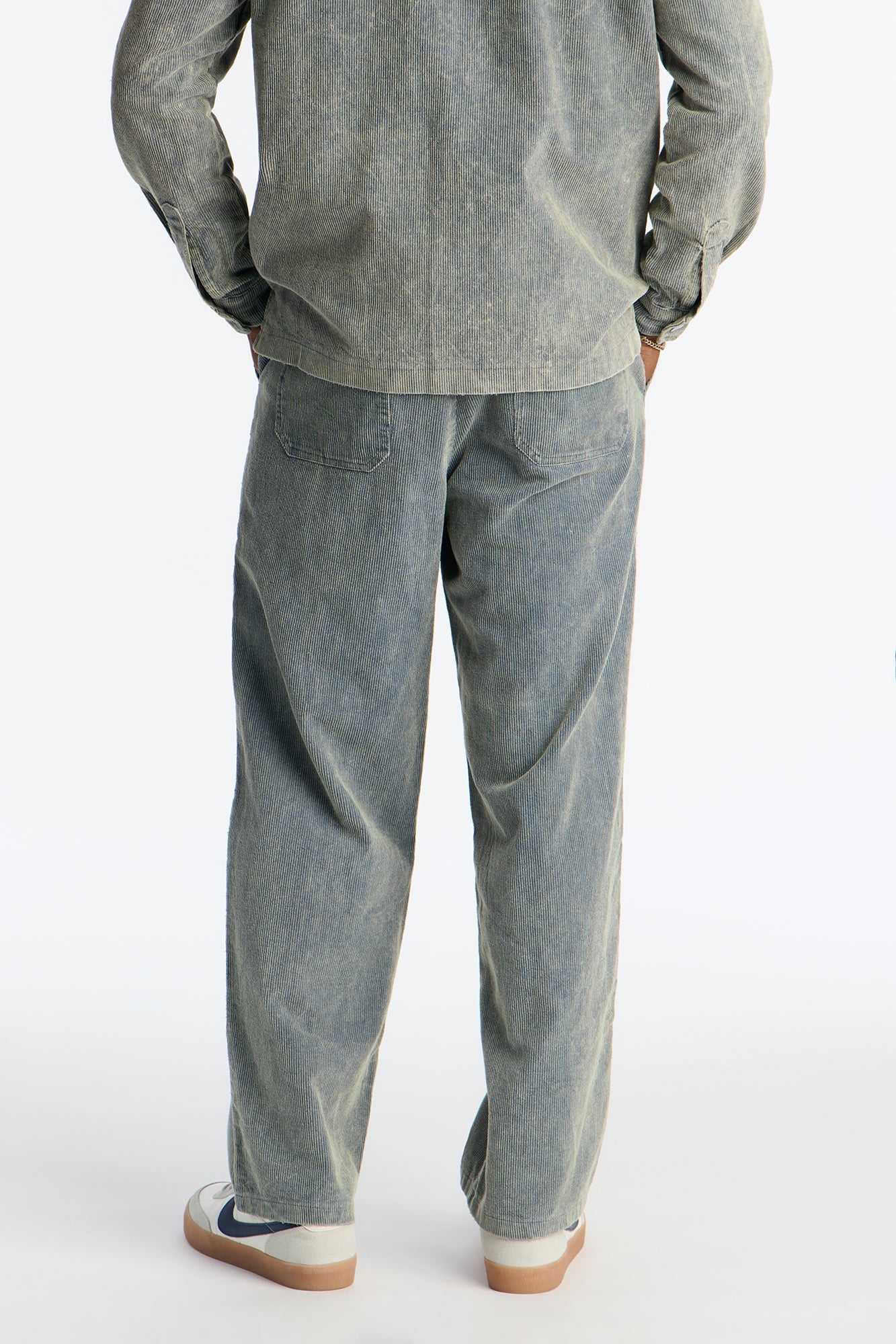 Straight Chi Town Corduroy Pant - Blue Wash