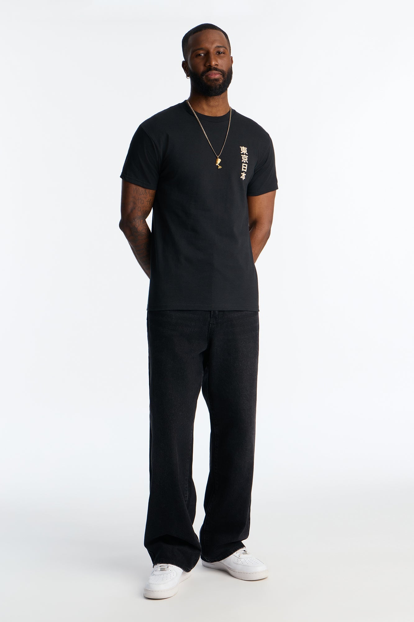 Tokyo Tigers Short Sleeve Tee - Black