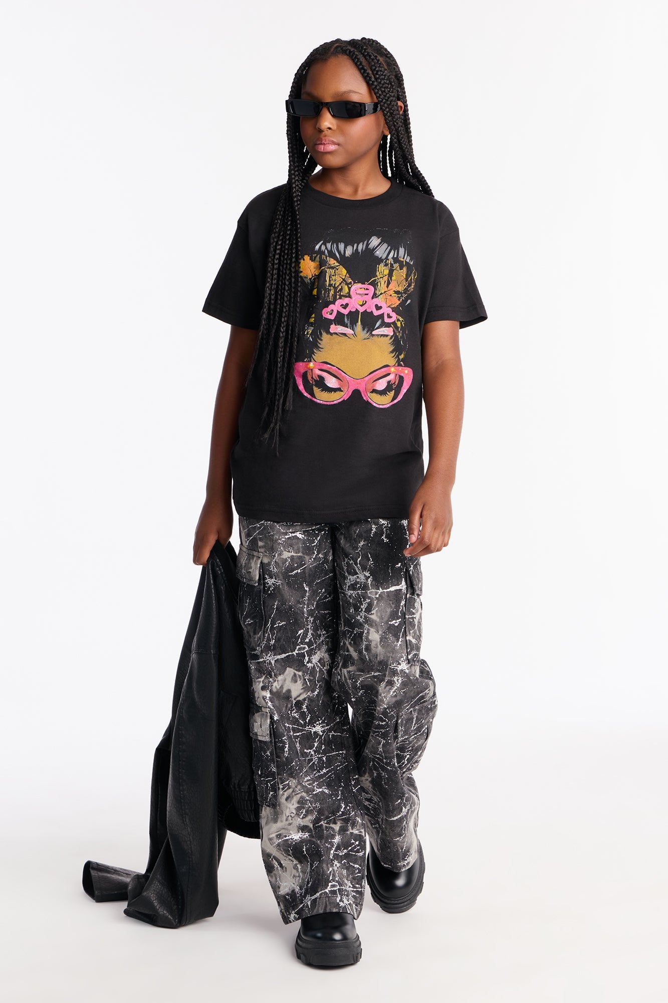 Mini Eye Of The Storm Cargo Pant - Black