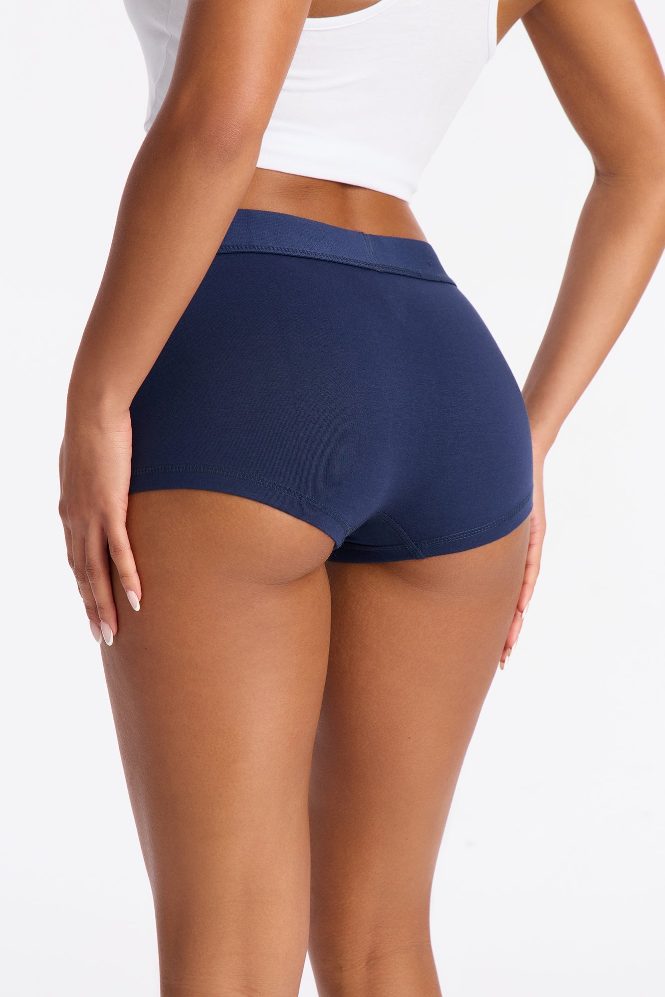 FN Mood Cotton Boyshort - Navy