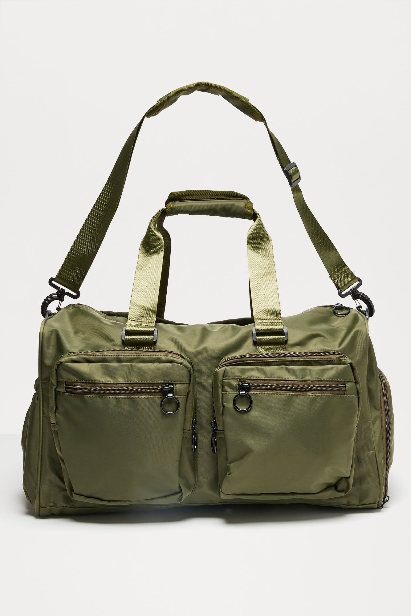 Travel Ready Mid Size Utility Duffle Bag - Green