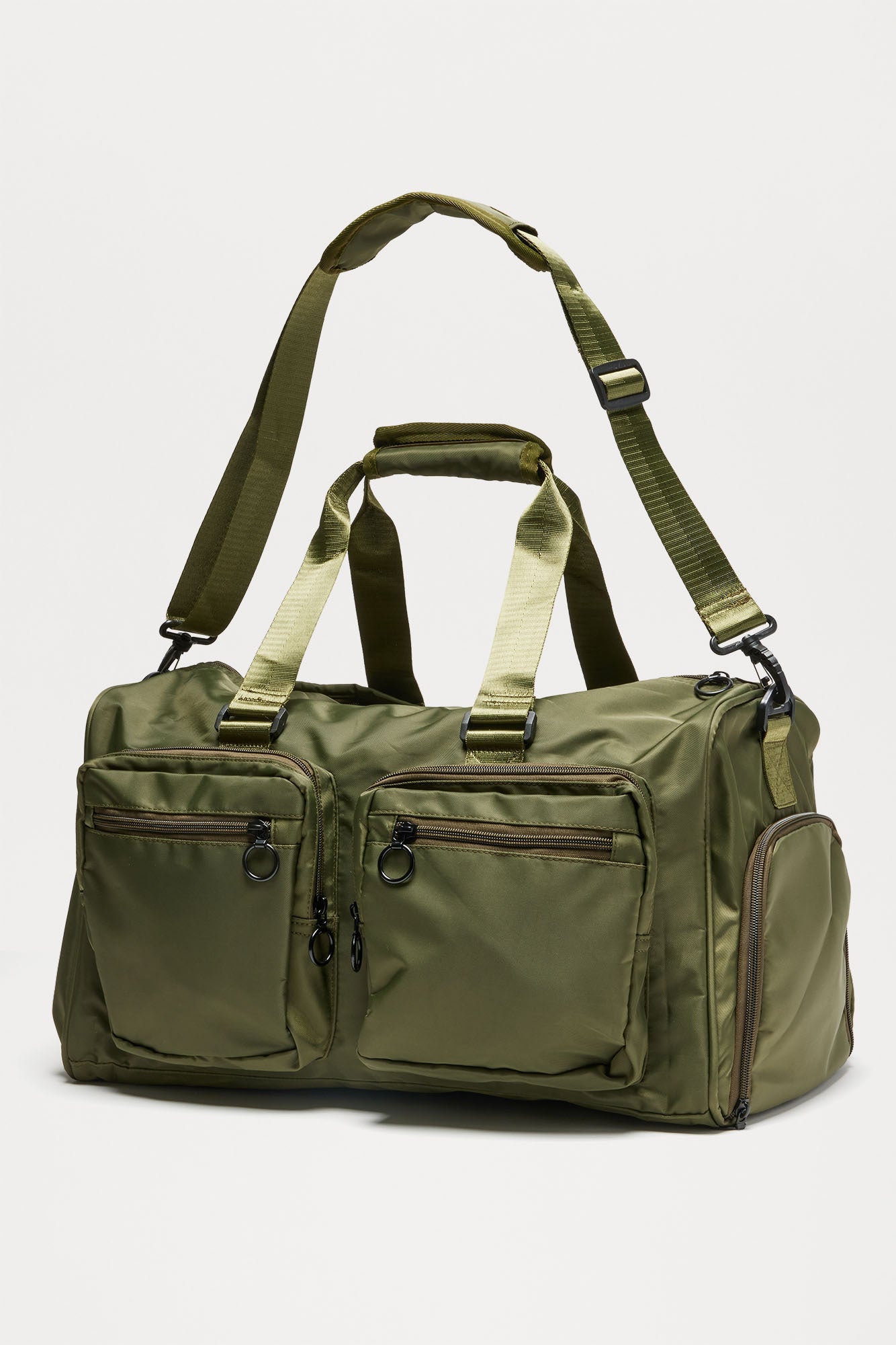 Travel Ready Mid Size Utility Duffle Bag - Green