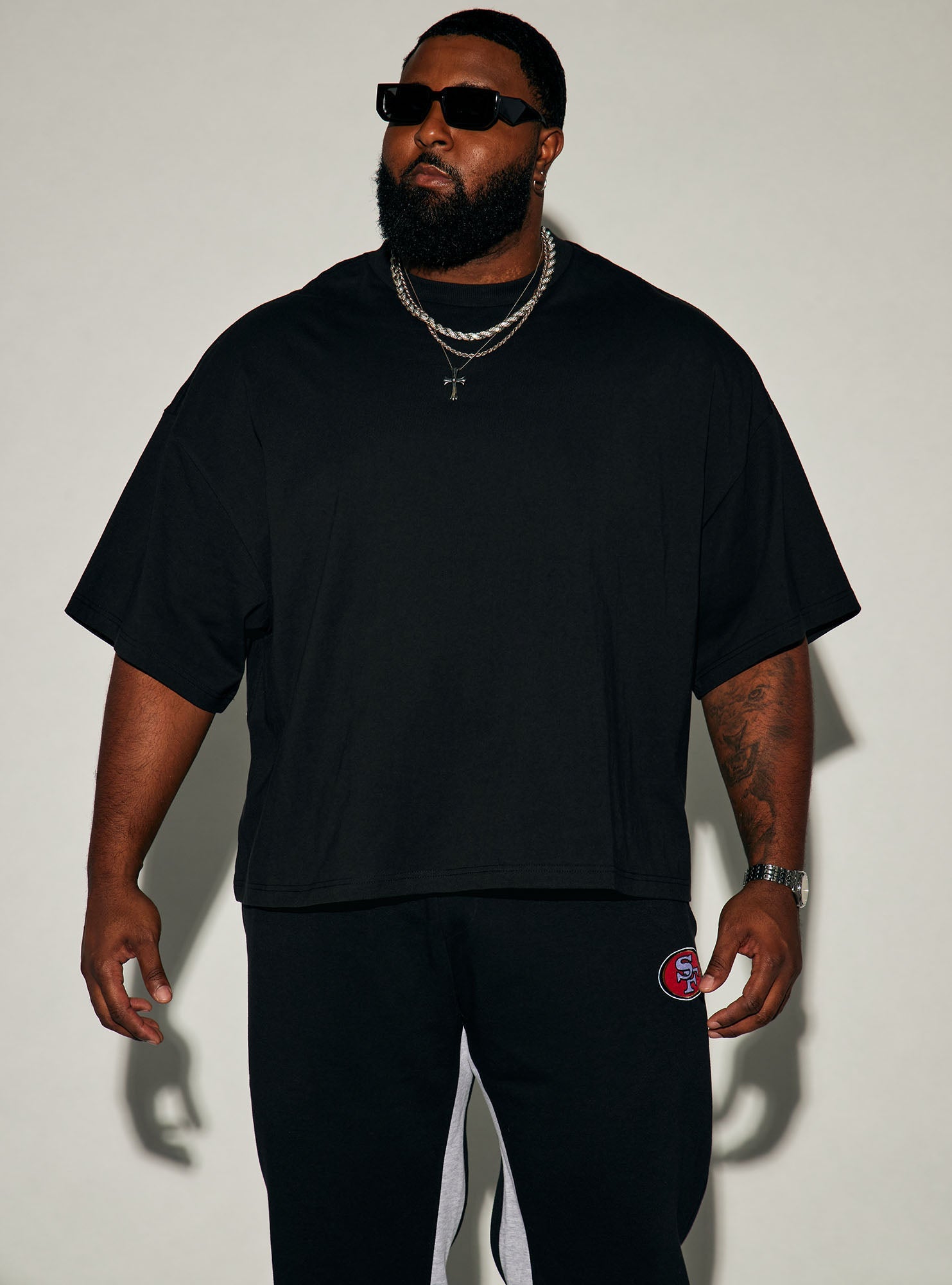 Boxy Heavyweight Tee 240GSM - Black