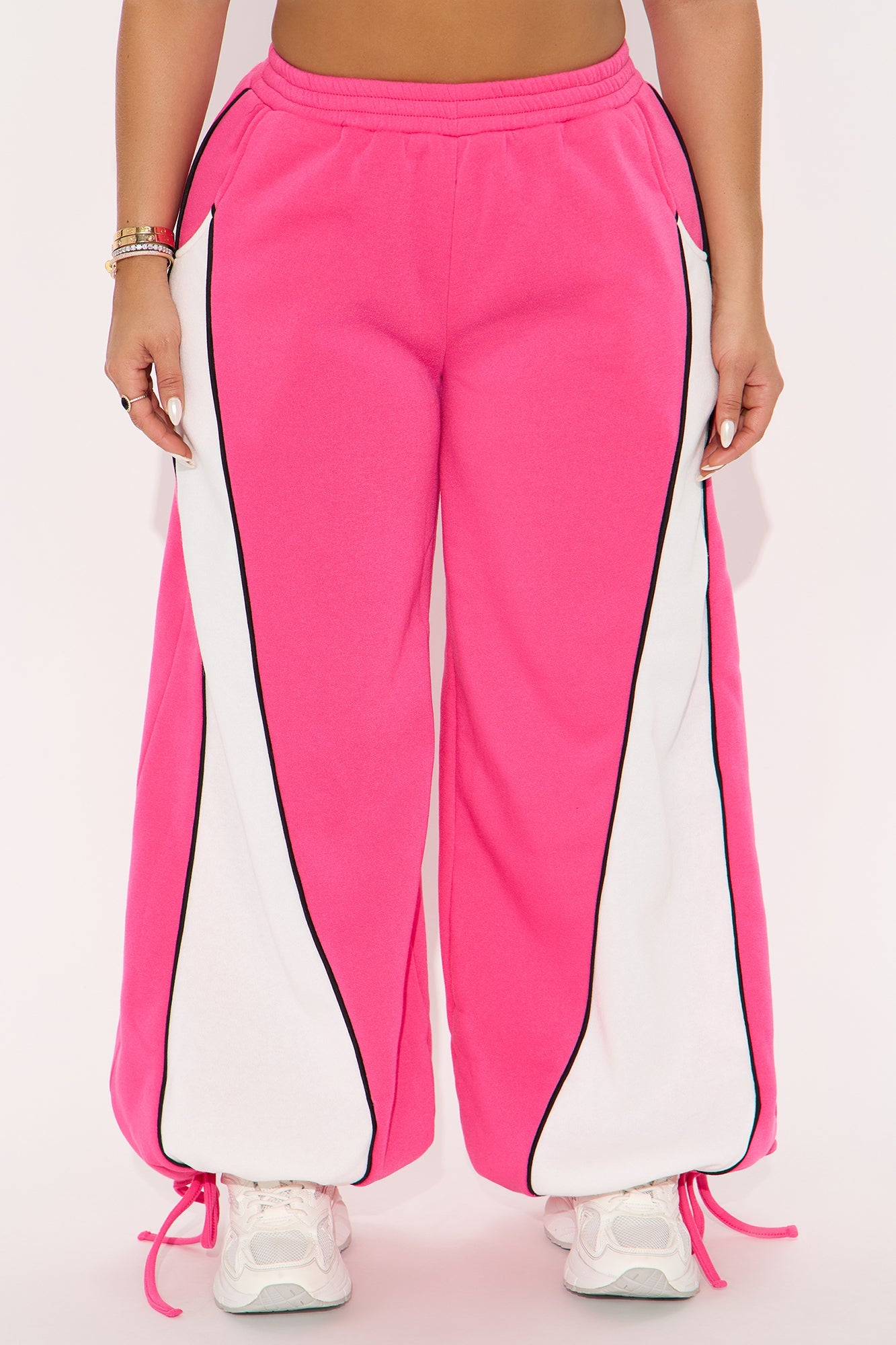 Casey Fleece Lounge Jogger Pant - Magenta