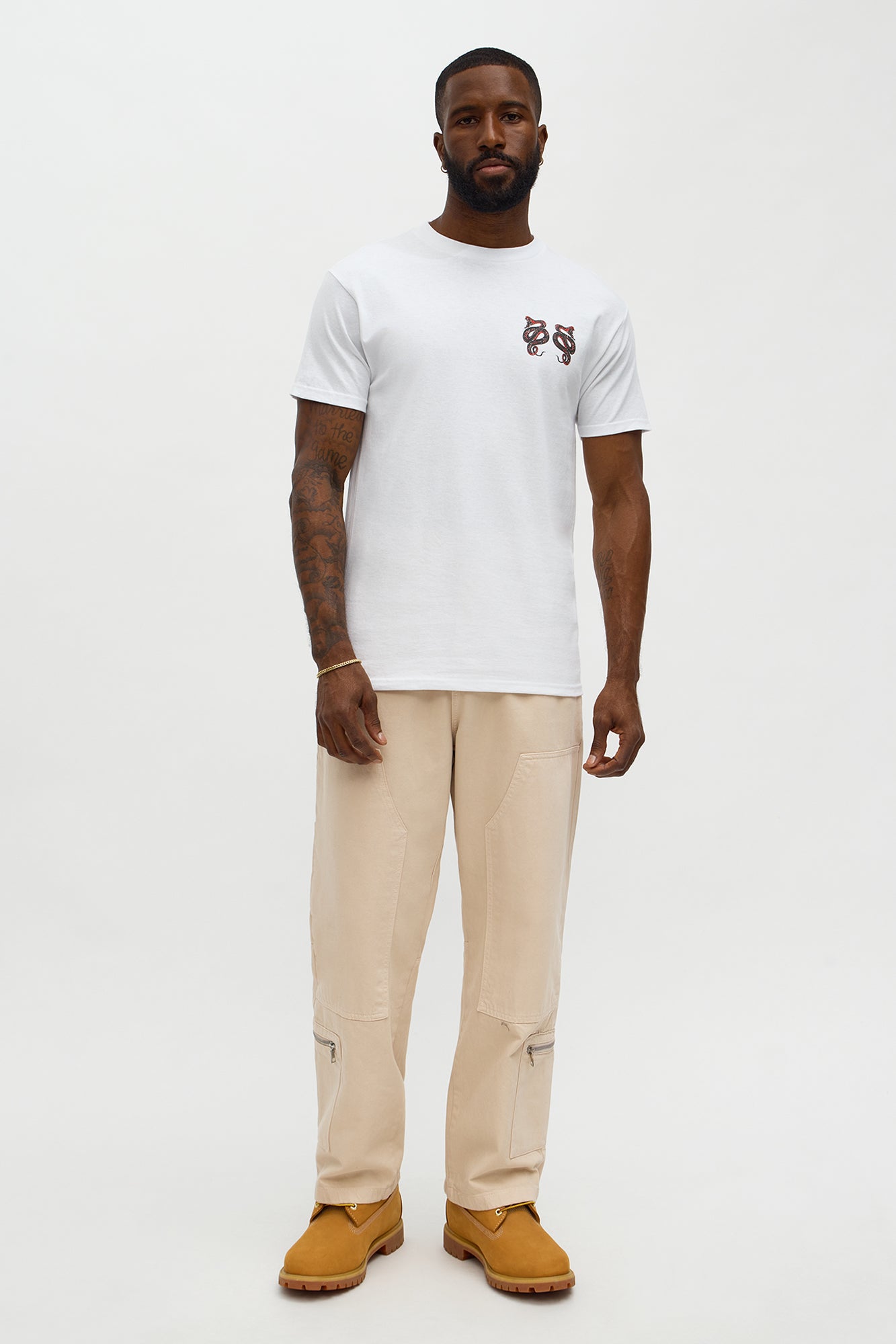 Chaos Supply Co. Short Sleeve Tee - Ivory
