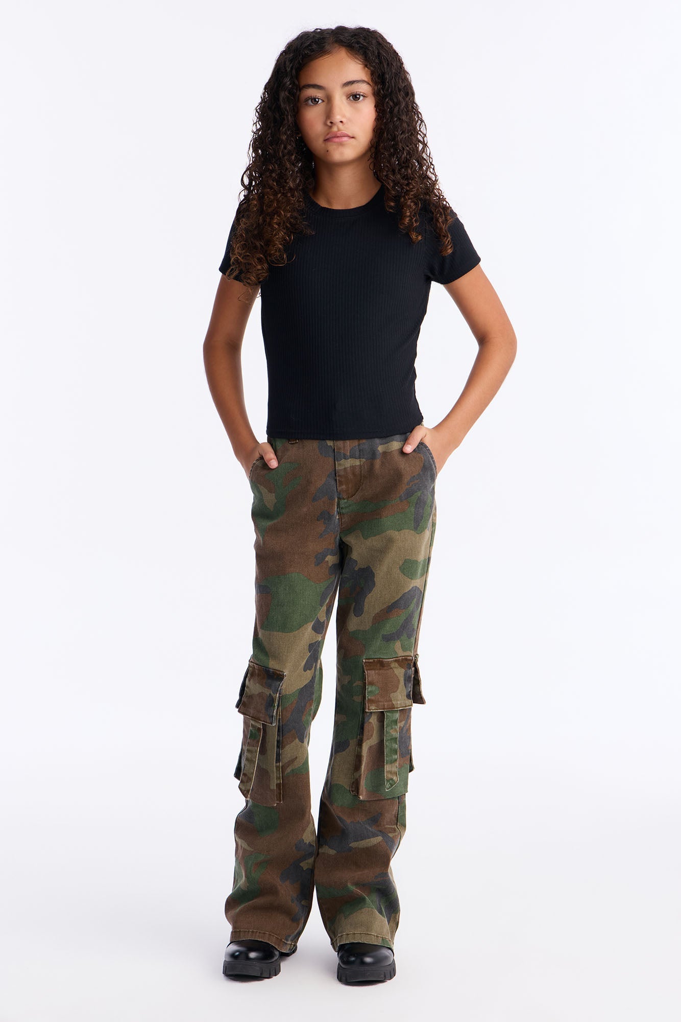 Mini Roll Call Camo Cargo Pant - Camouflage