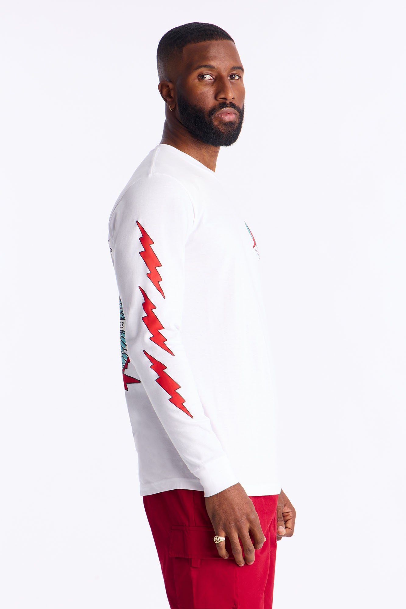 Wild Ones Never Die Long Sleeve Tee - White