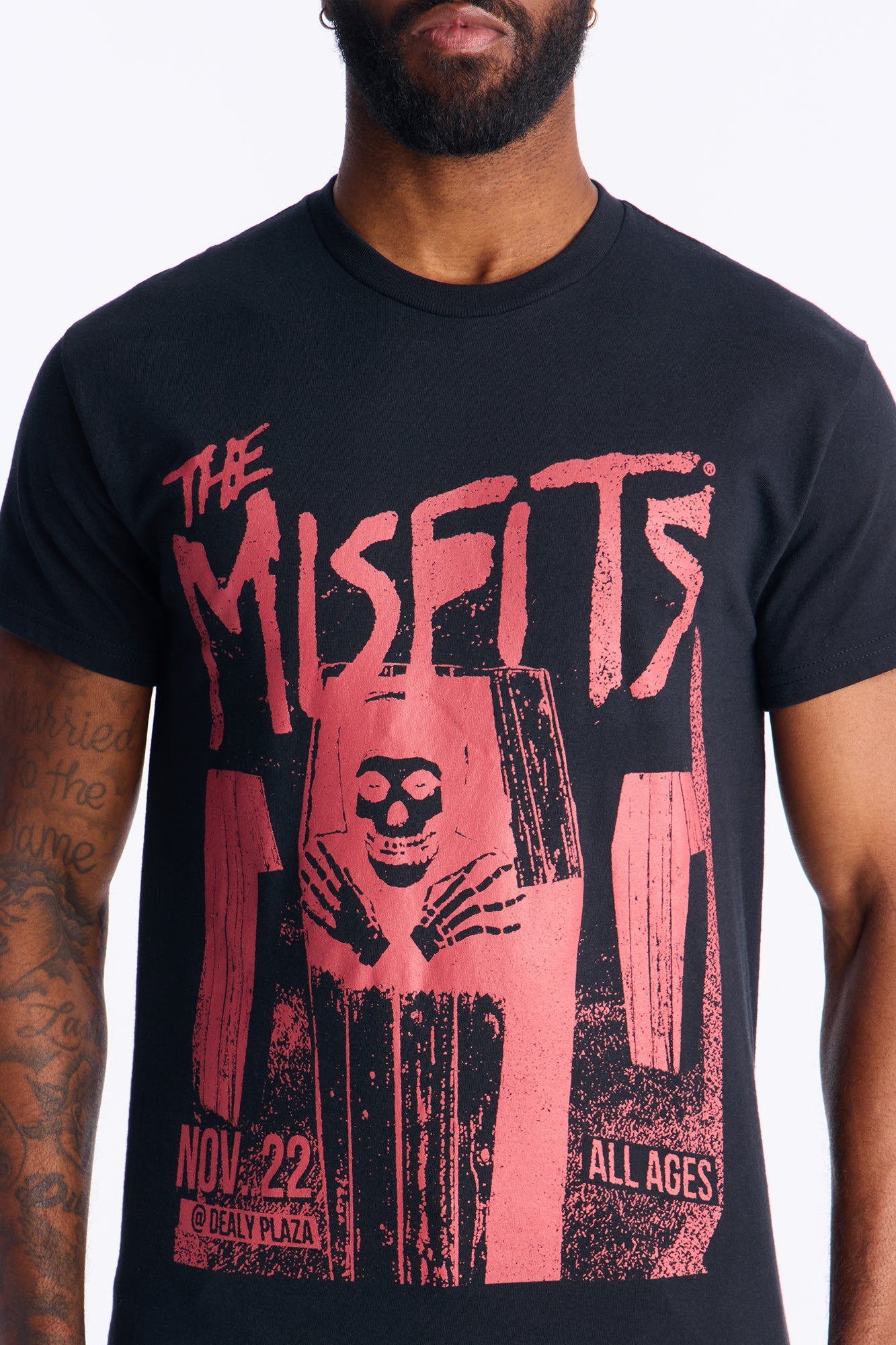 The Misfits Dealy Tour Short Sleeve Tee - Black