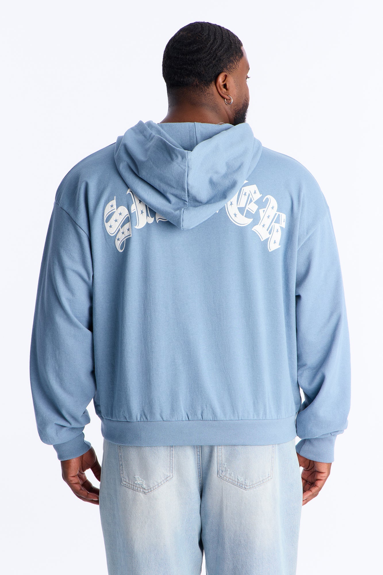 I Am A Sinner Hoodie - Blue