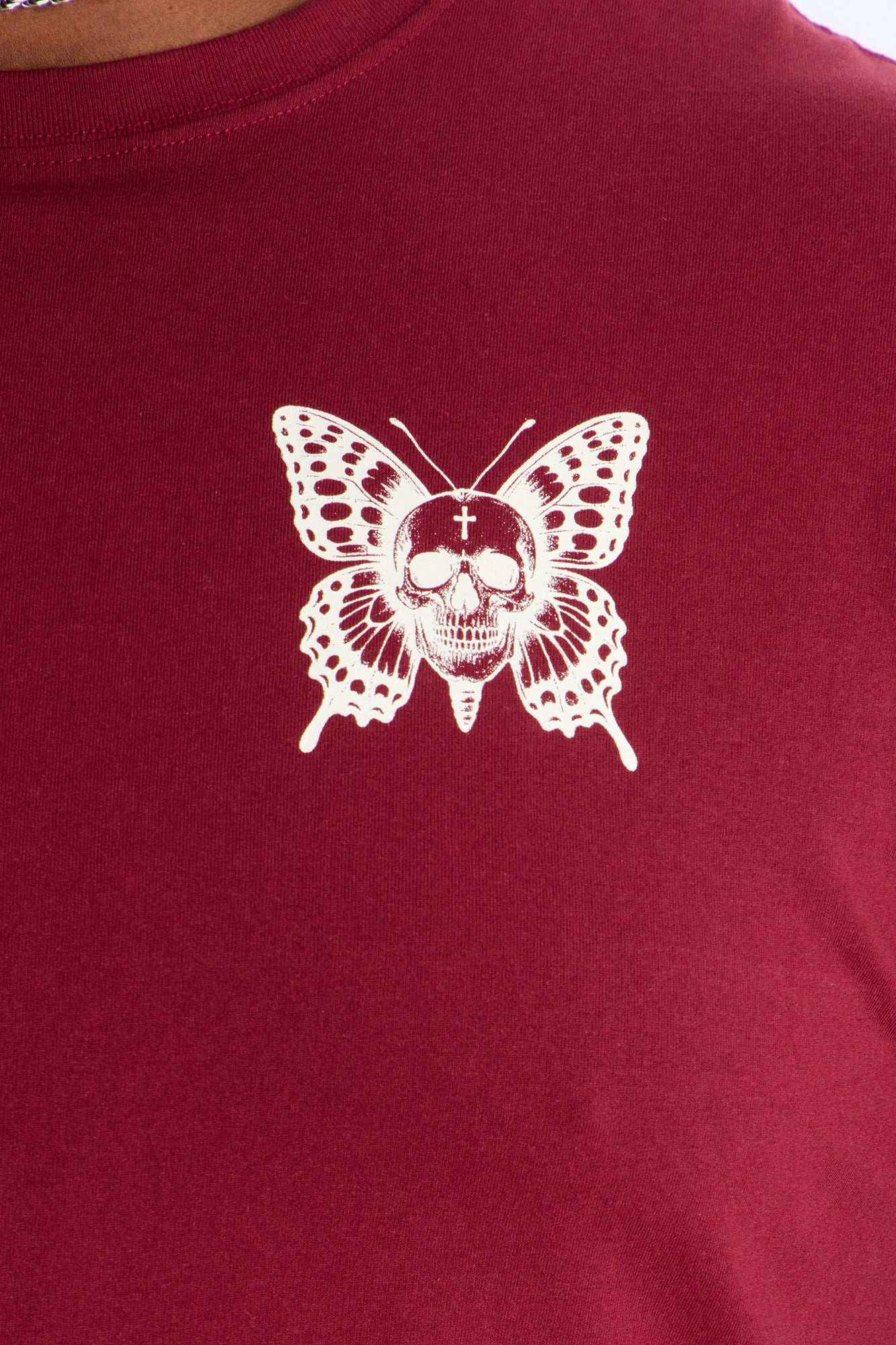 Cease The Day Short Sleeve Tee - Burgundy