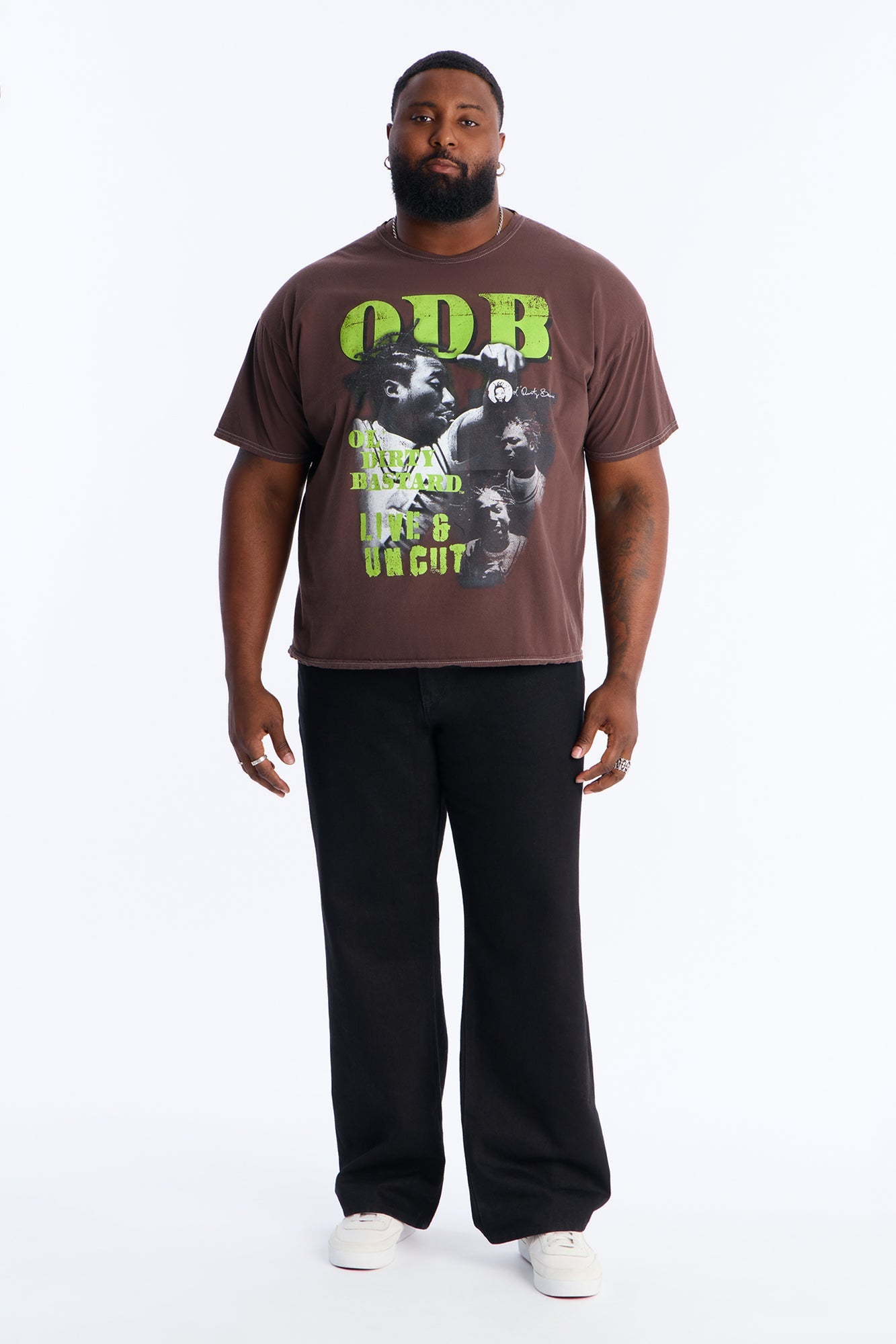 ODB Live And Uncut Short Sleeve Tee - Brown