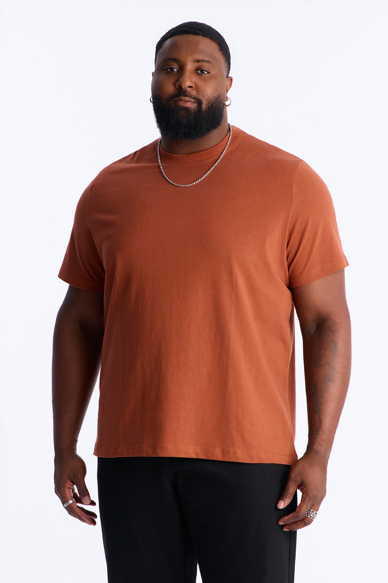 Classic Lightweight Tee - Rust
