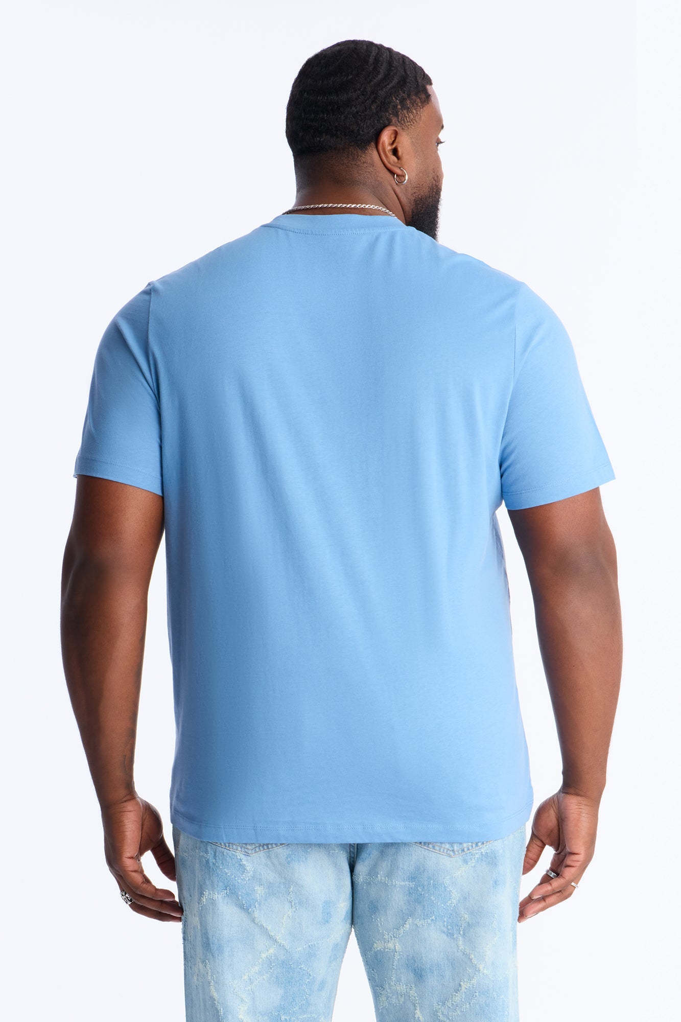 Classic Lightweight Tee - Slate Blue