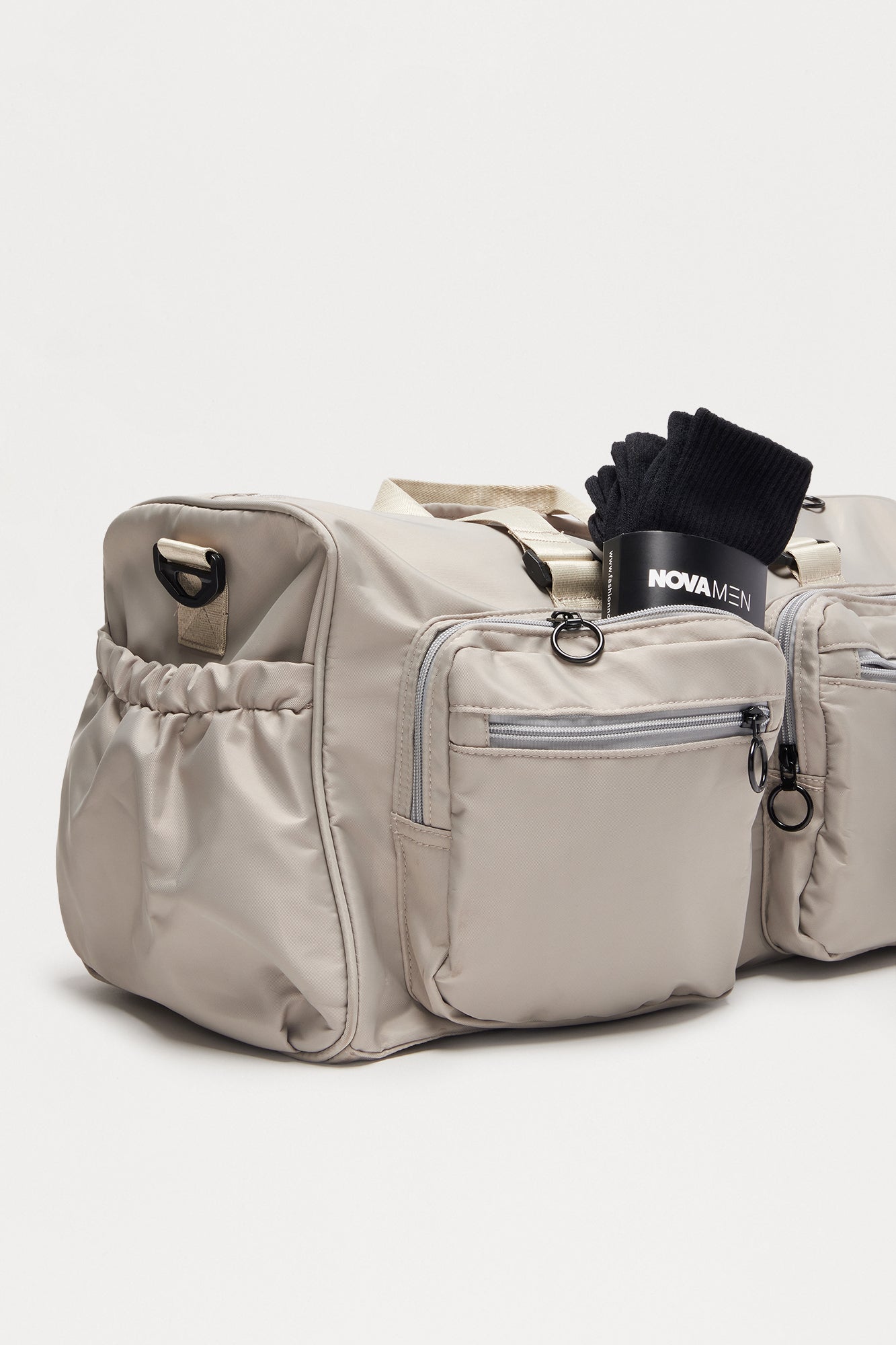 Travel Ready Mid Size Utility Duffle Bag - Grey