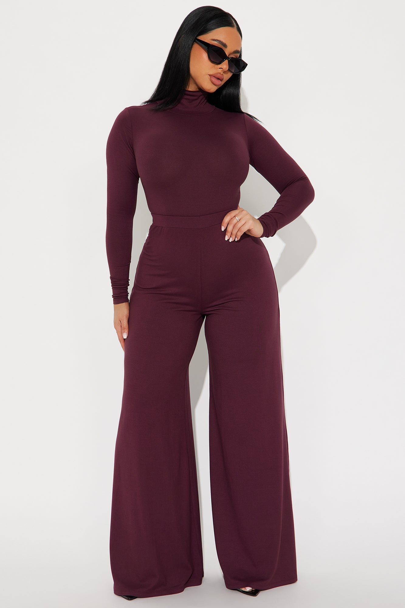 Drive You Crazy Pant Set - Chocolate