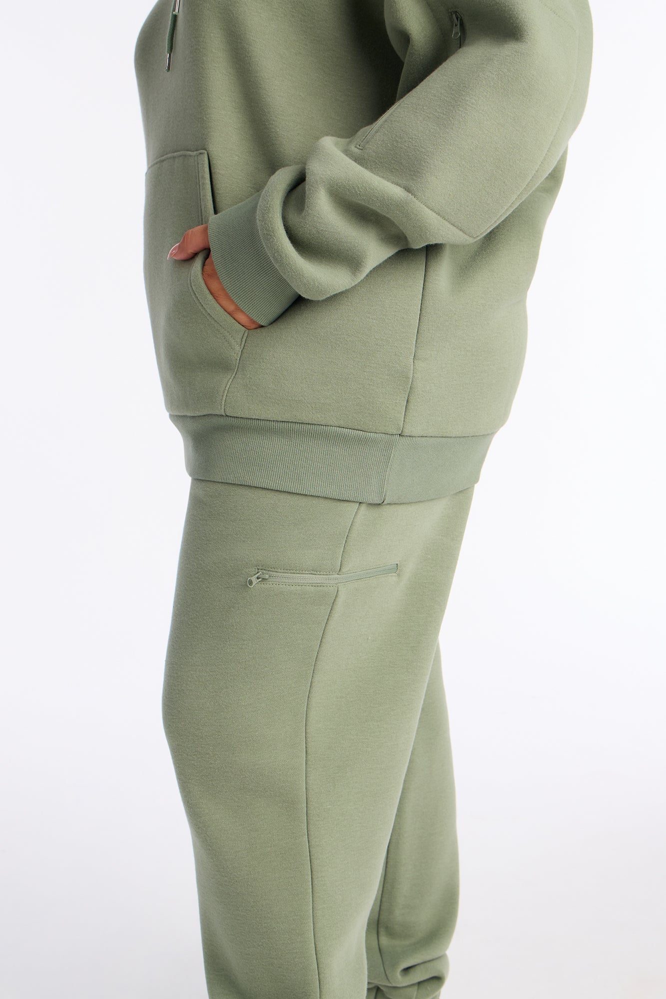 In Flight Fleece Jogger - Sage