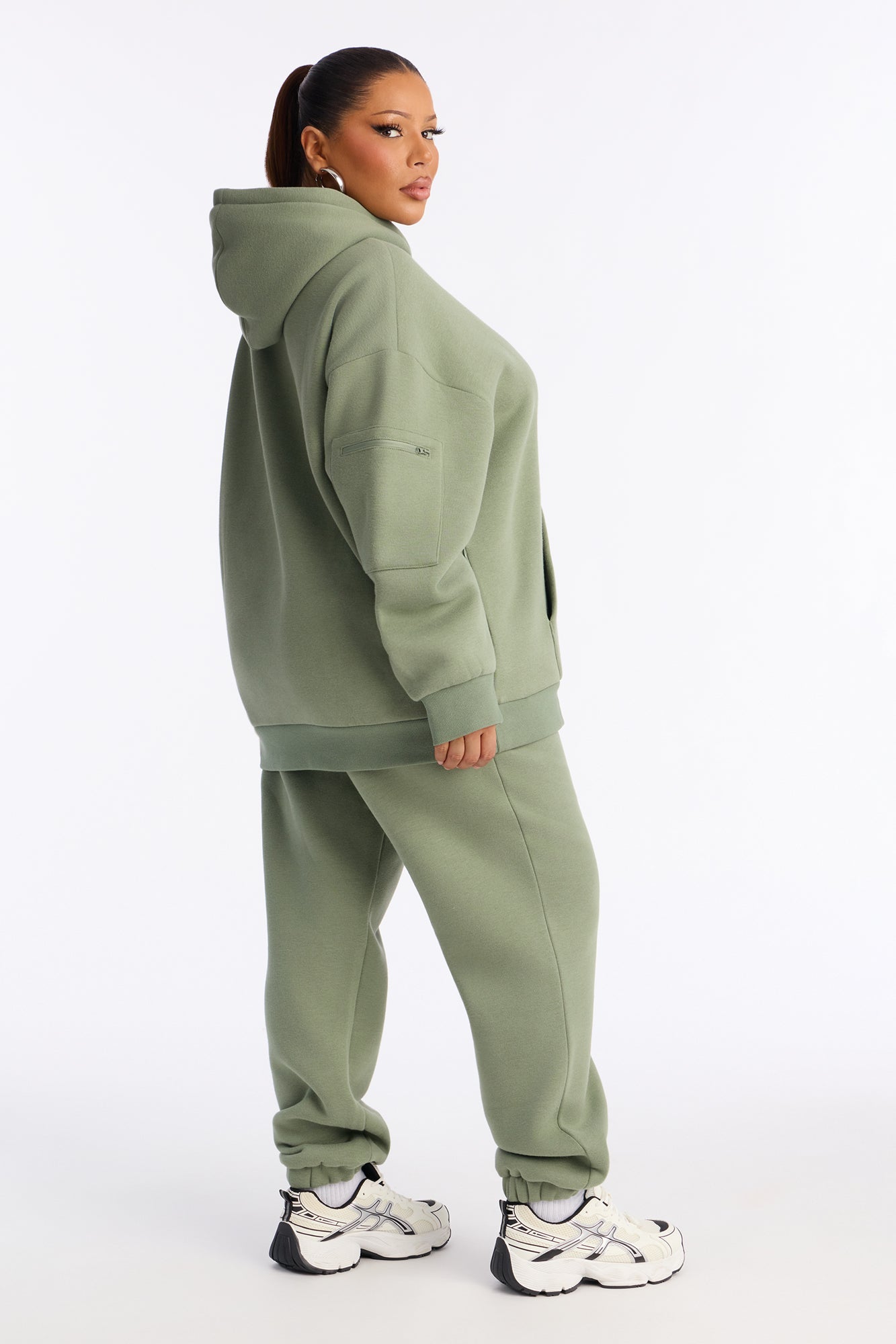 In Flight Fleece Jogger - Sage