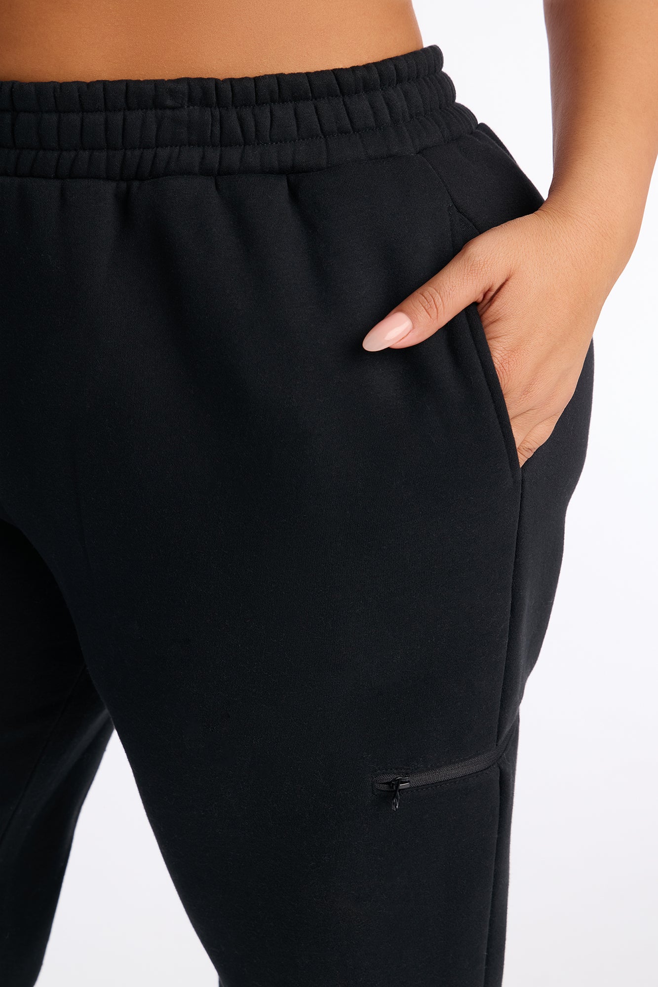 In Flight Fleece Jogger - Black