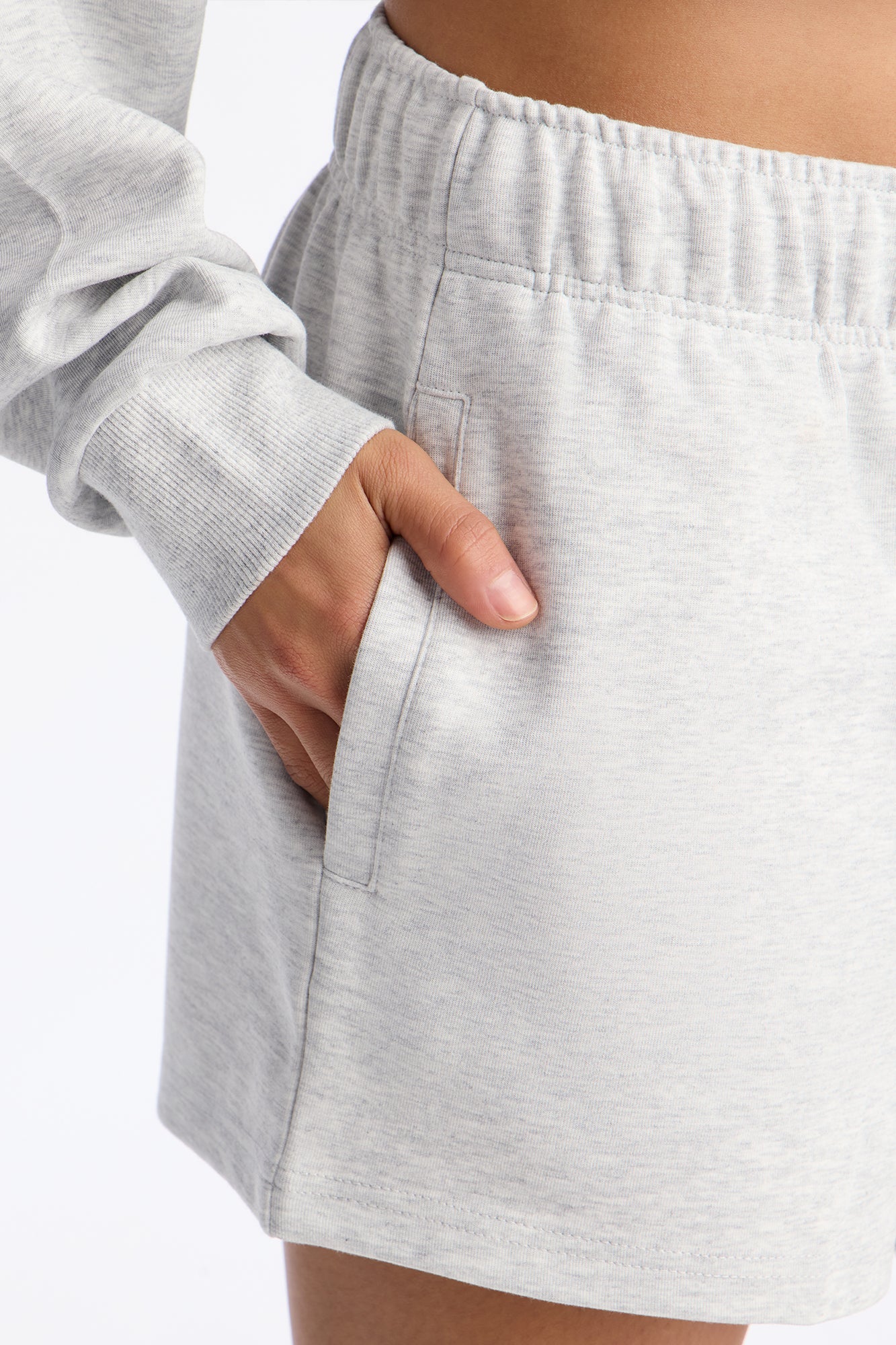 Kenya Sweatshorts - Heather Grey