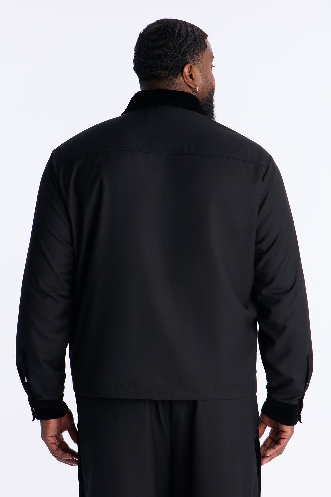 Serrano Midnight Zip-Up - Black