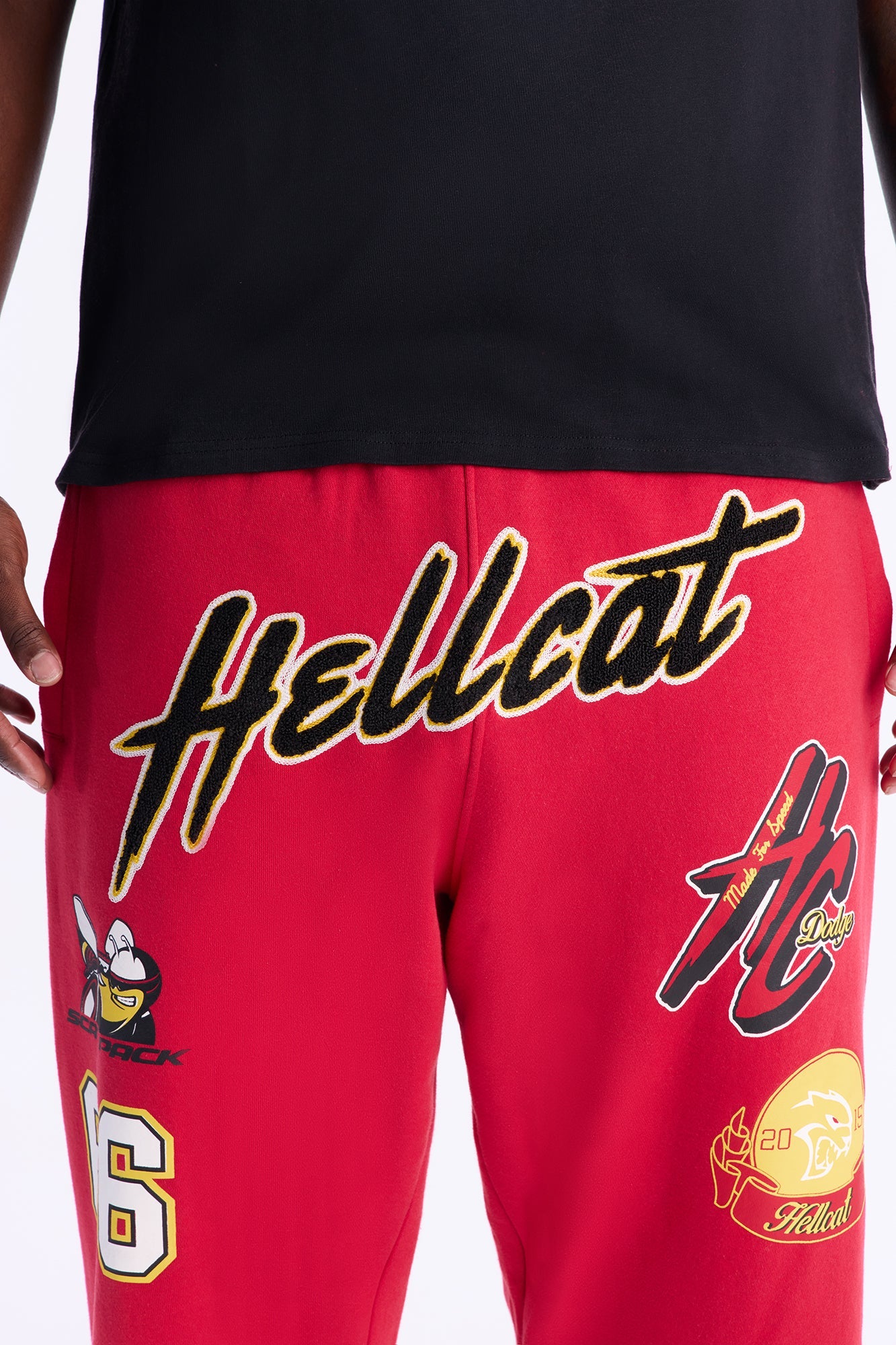 Dodge Hellcat Wild Race Jogger - Red