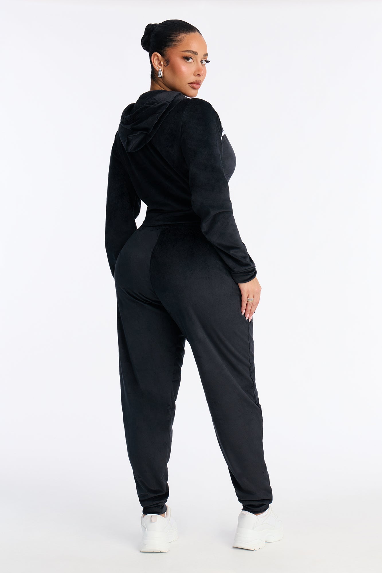 Basic Baddie Jogger Pant Set - Black