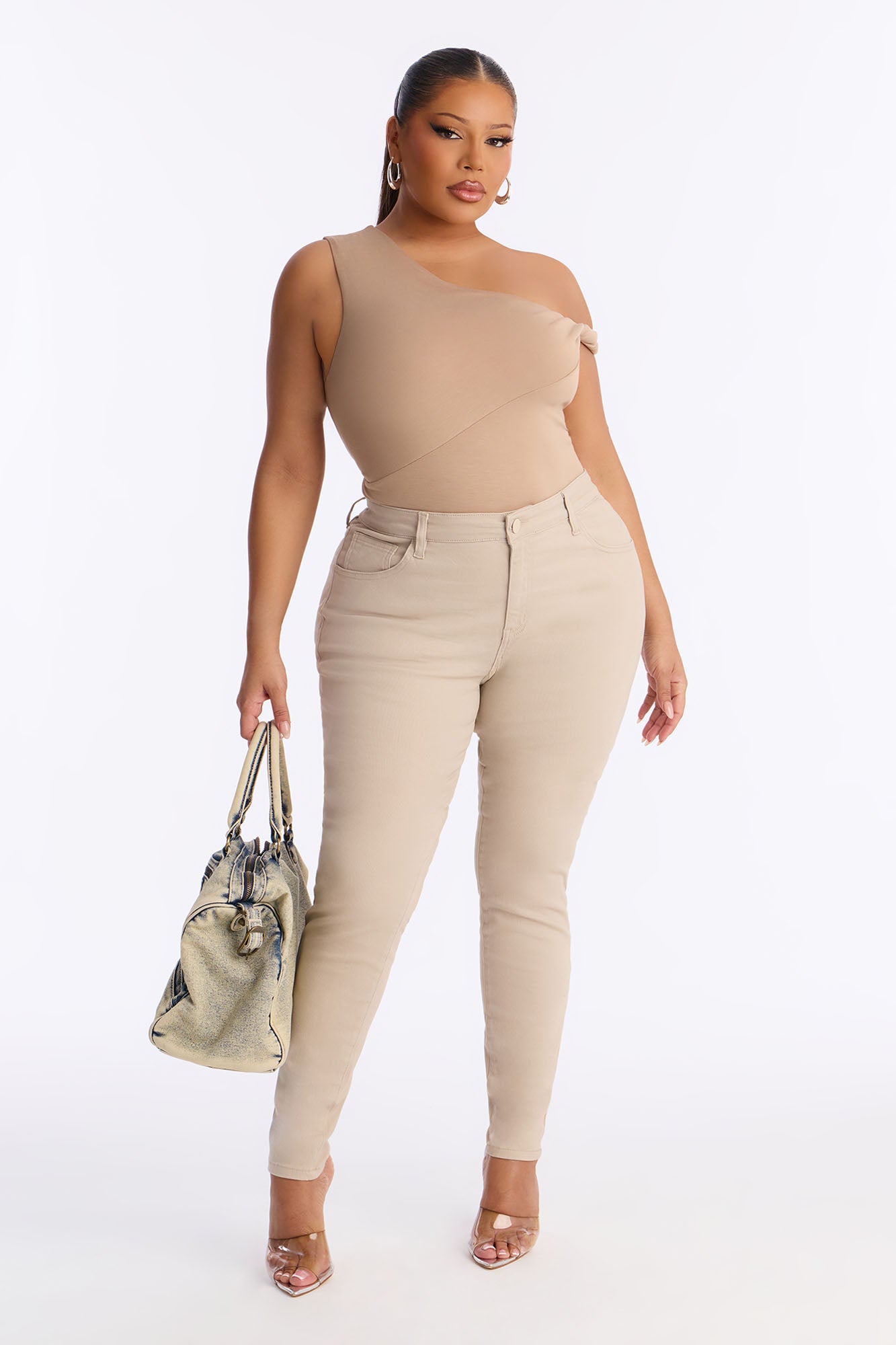 Tall Skinny Uniform Pants - Khaki