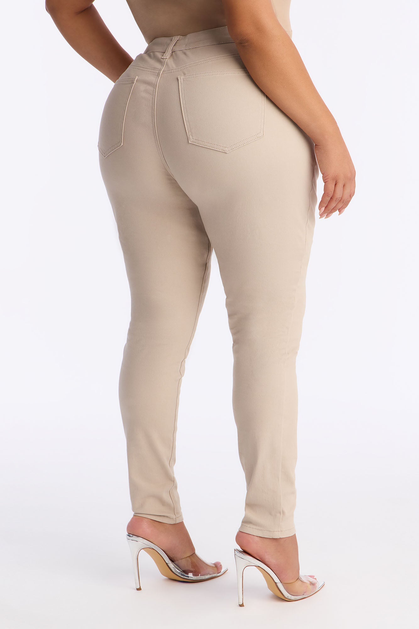 Tall Skinny Uniform Pants - Khaki