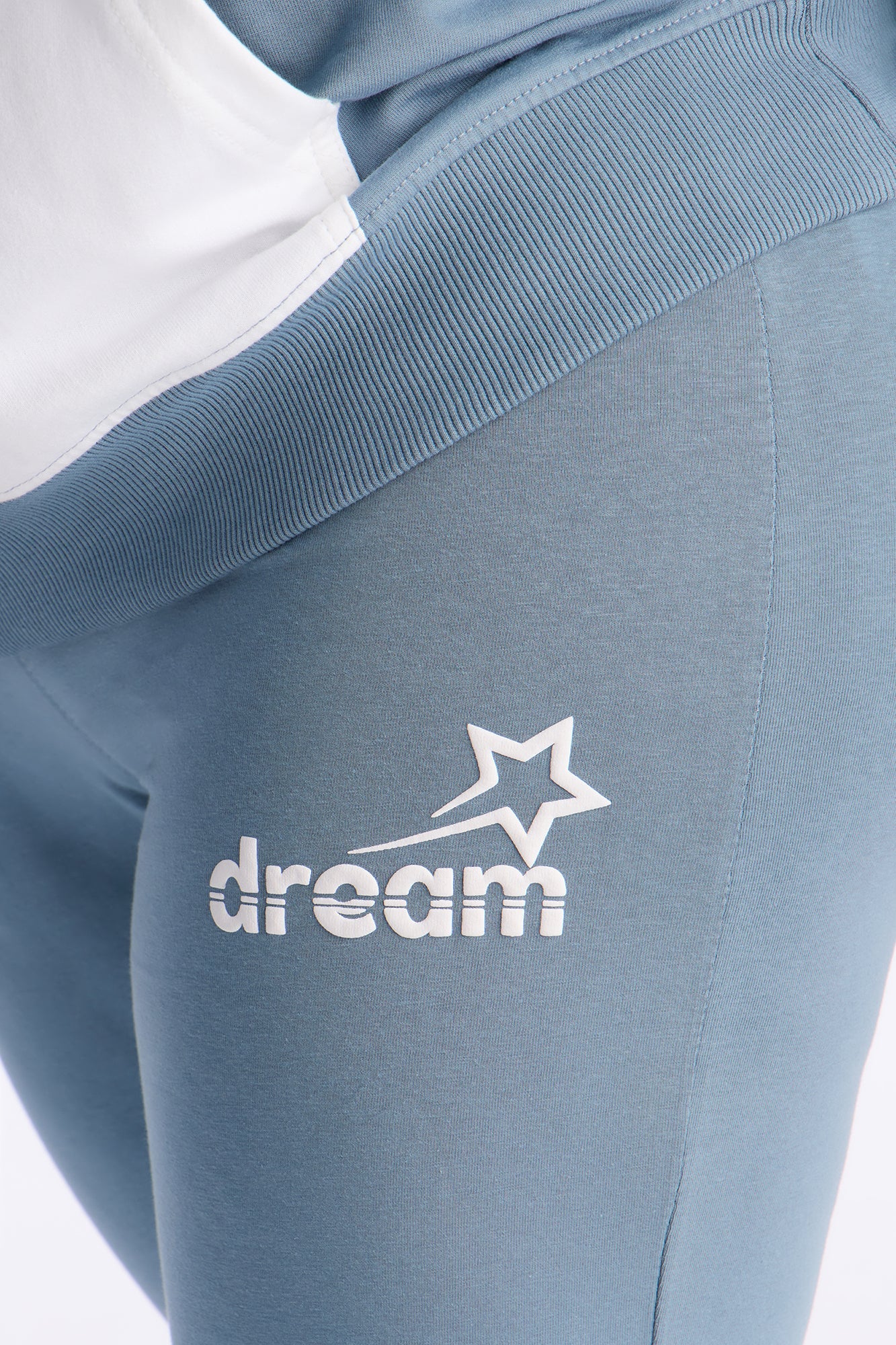 Dream Big Hoodie Pant Set - Slate Blue