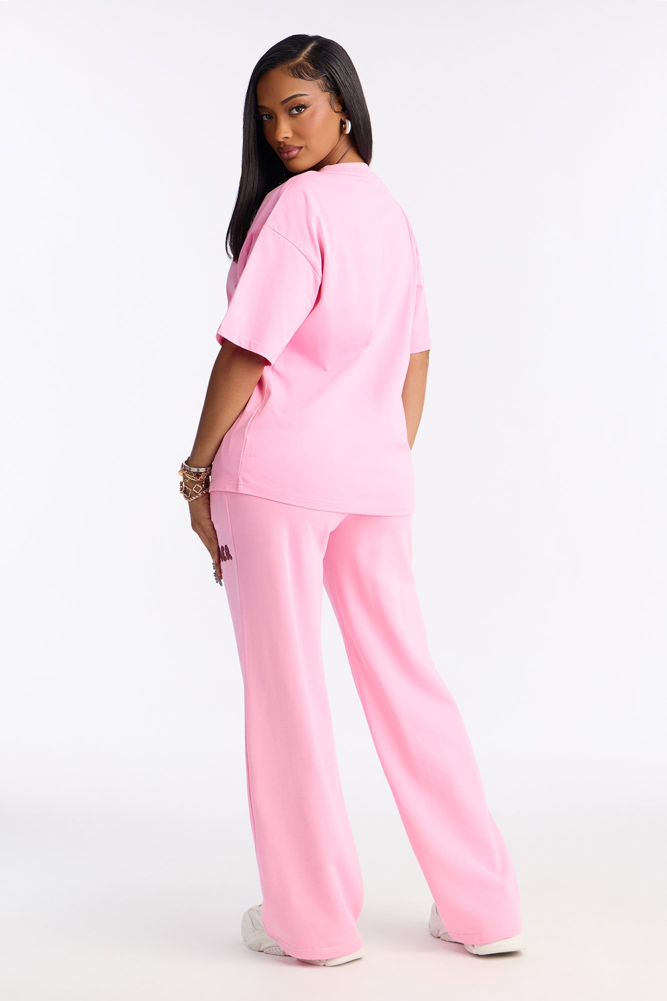 City Of Dreamers Pant Set - Pink