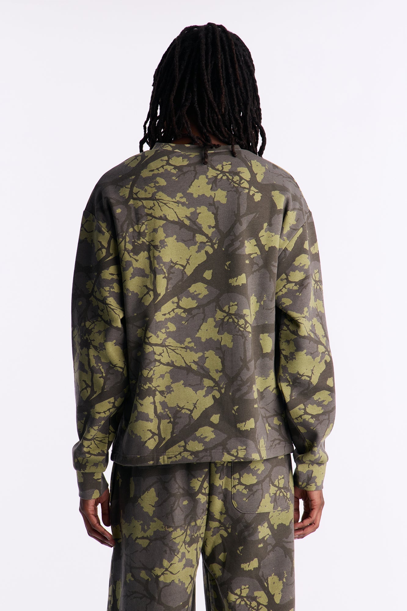 New York Camo Crew Neck Sweatshirt - Camouflage