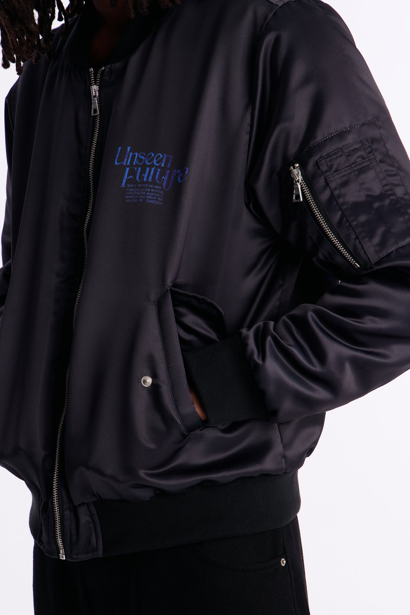 Retrofuture Street Bomber Jacket - Black