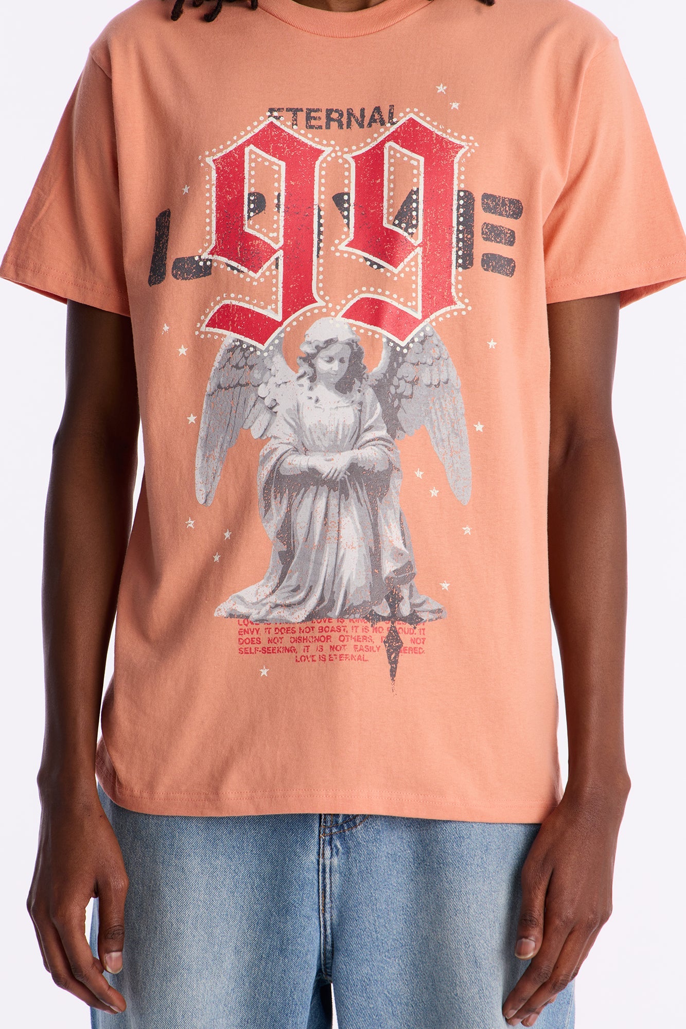 Eternal 99 Short Sleeve Tee - Peach