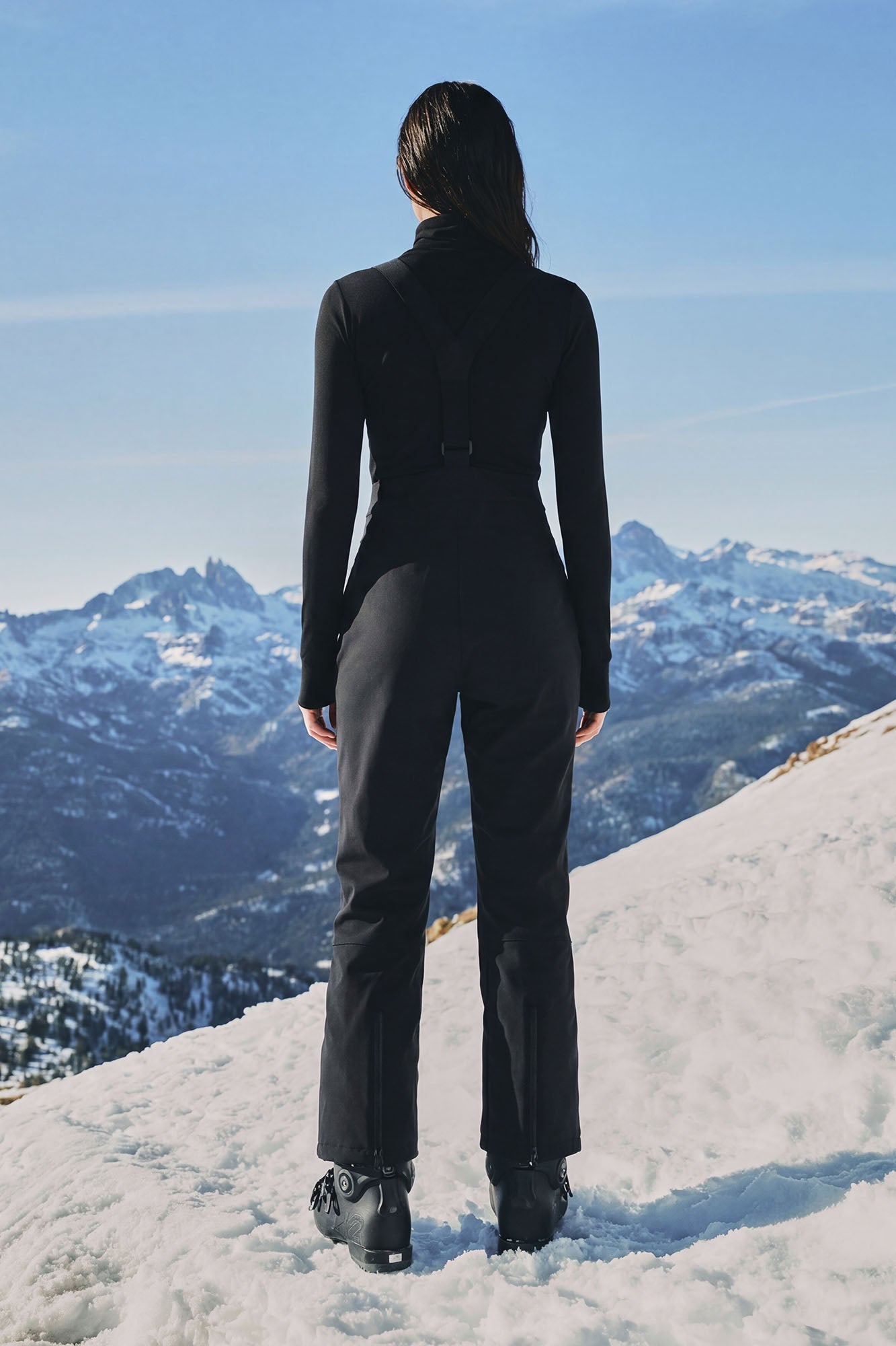 Hit The Summit Ski Overall Pants - Black