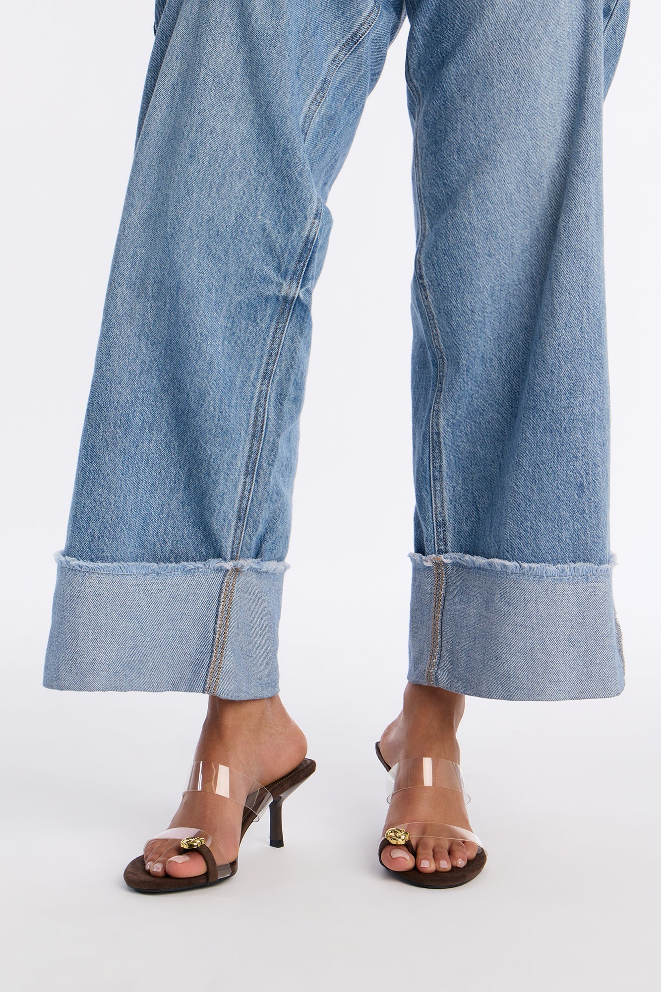 Unravel Toe Ring Mules - Chocolate