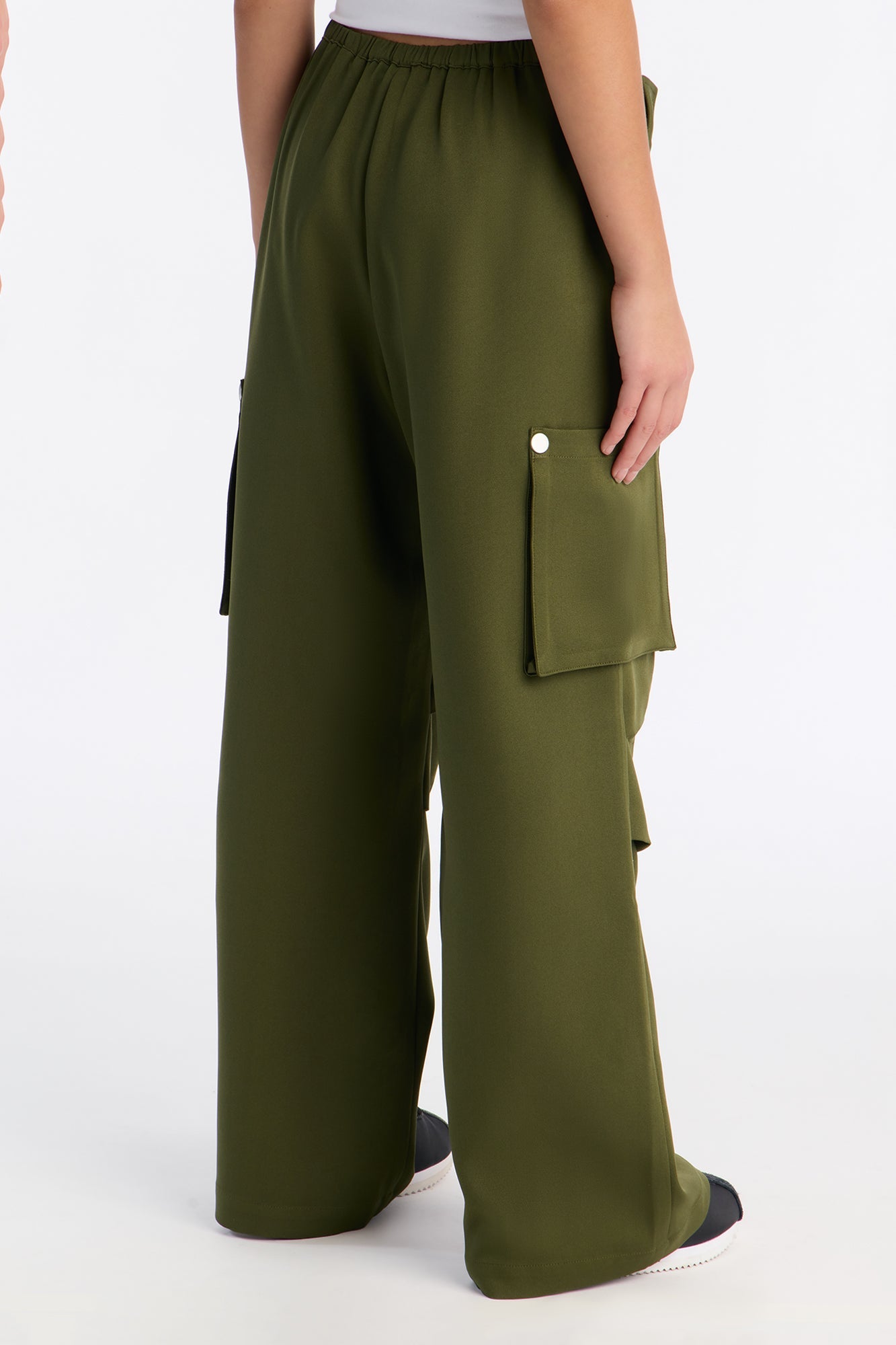 Mini Gone Rogue Twill Stretch Jogger Cargo Pant 31 - Olive